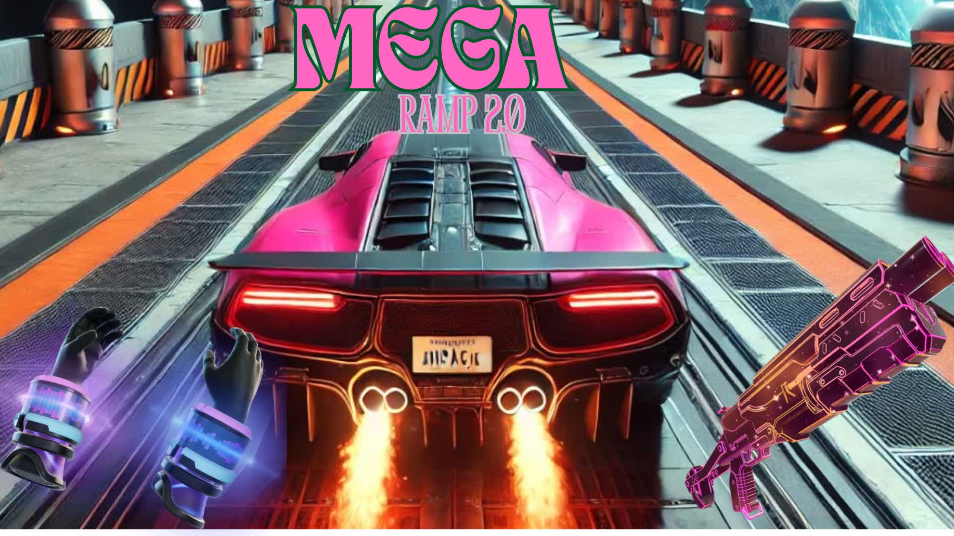 🌇 MEGA RAMP TMNT NEW CITY CAR GAME 2.0