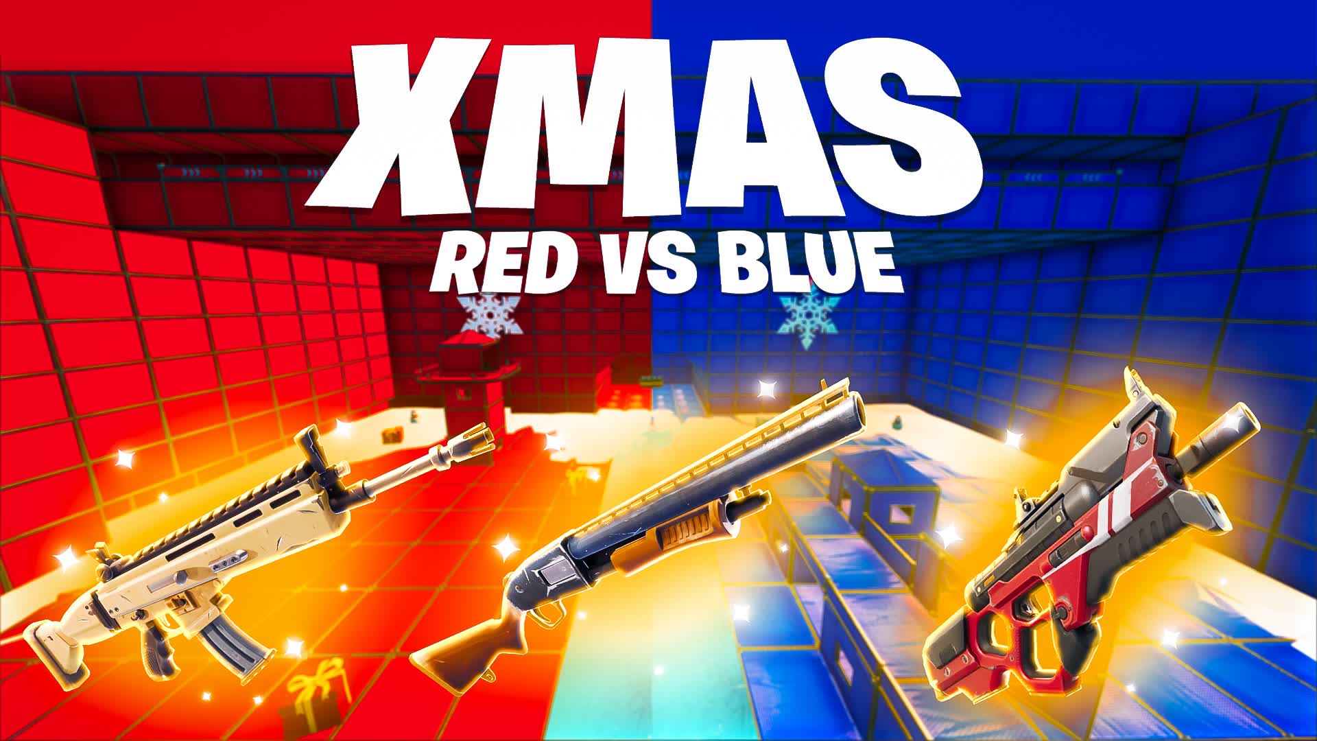 XMAS RED VS BLUE 🔴🔵