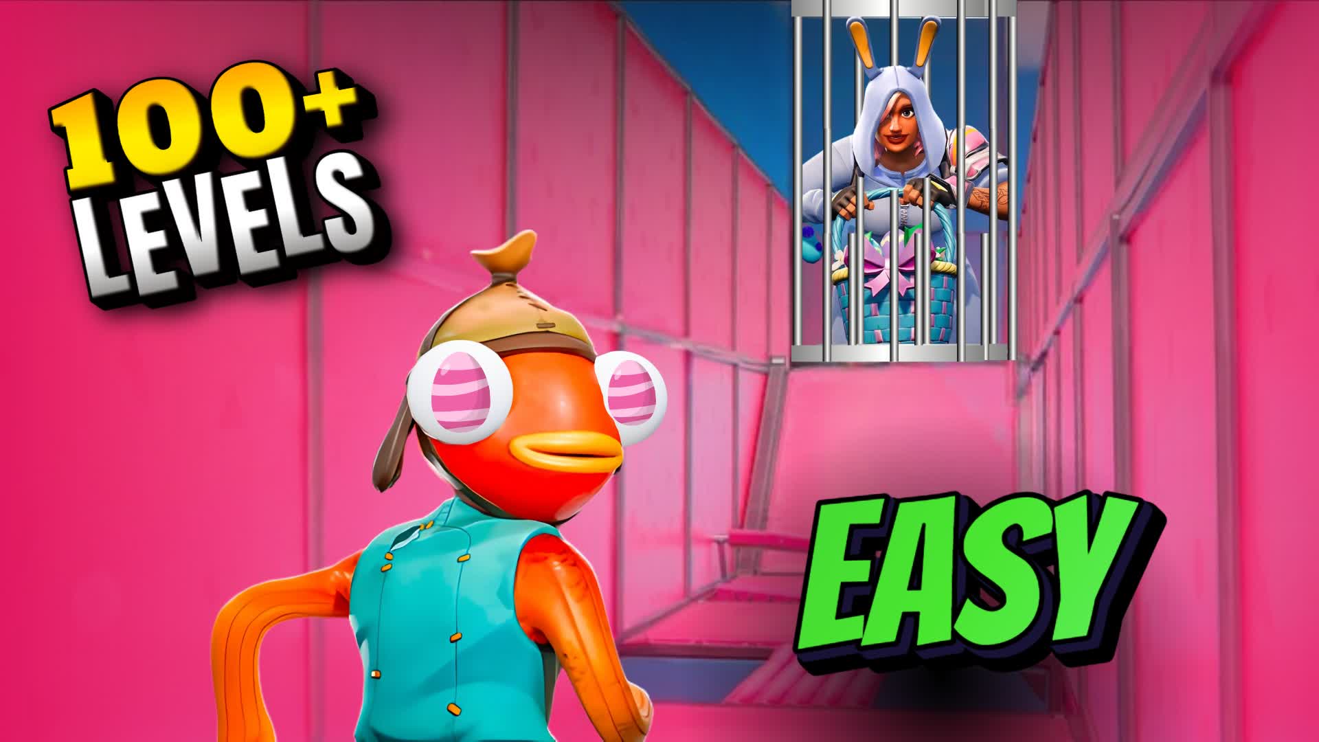 100+ level easy Easter parkour