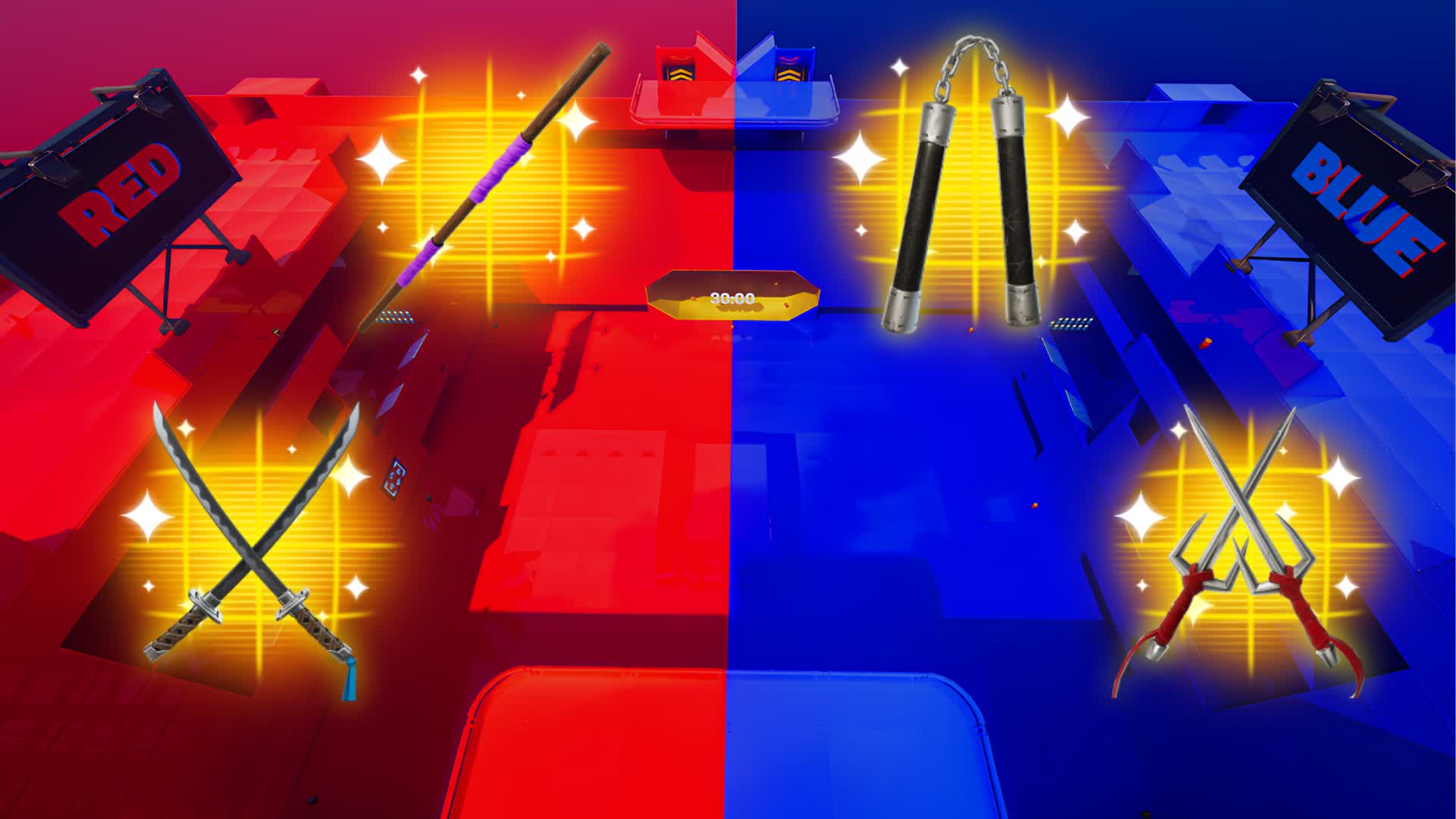 TMNT INSANE RED VS BLUE