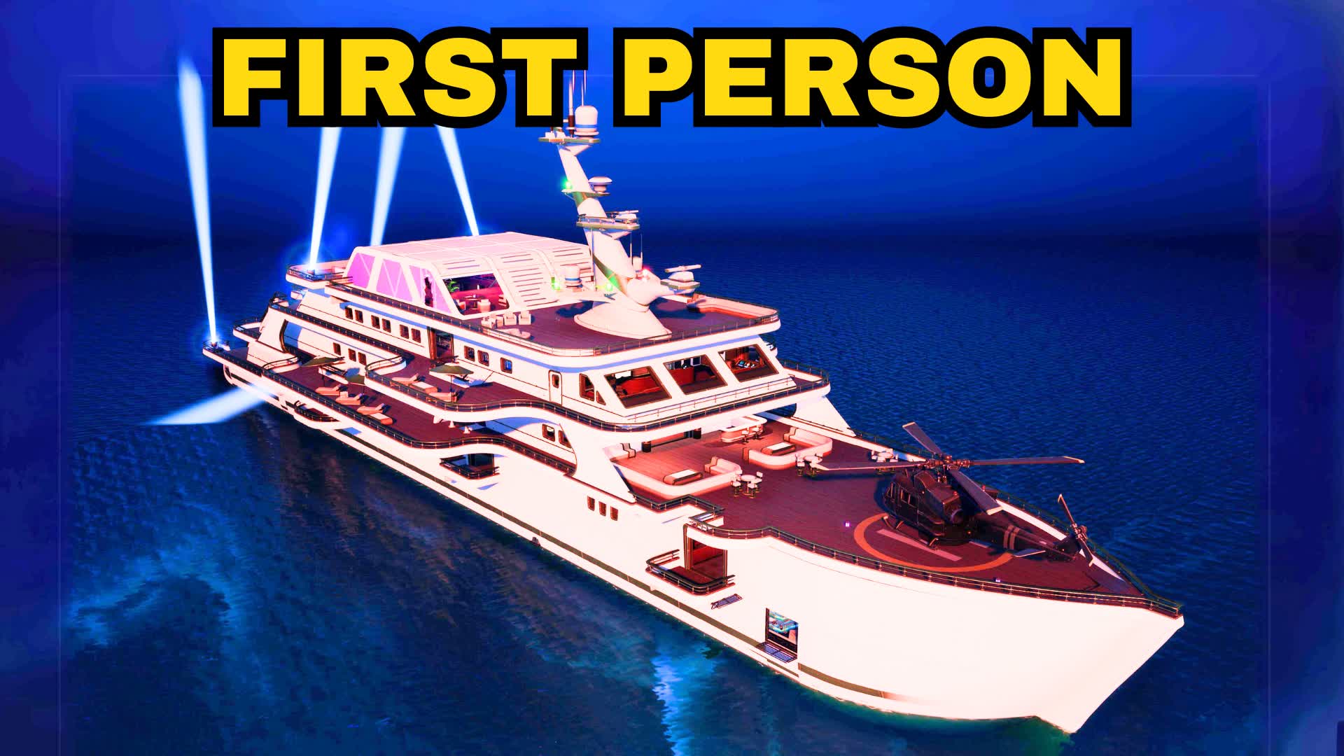 The Yacht (First Person) Gun Game