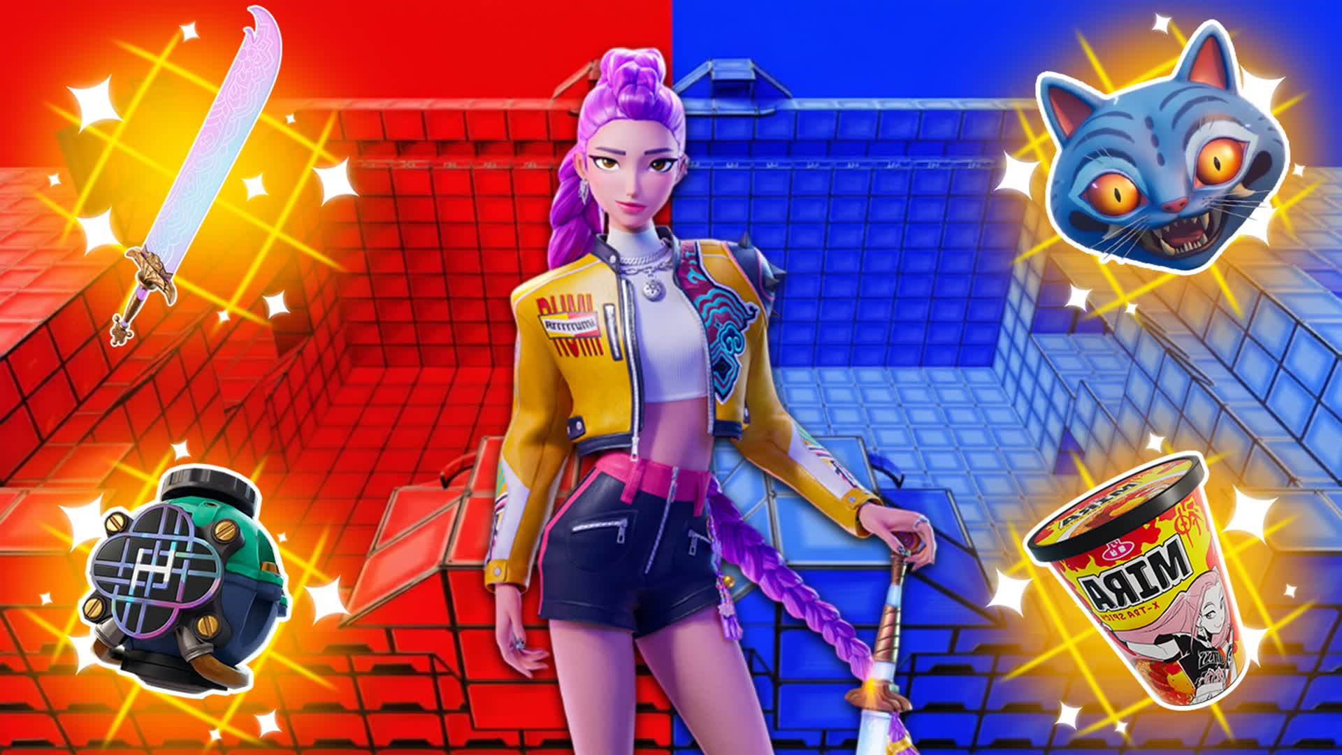 KPOP HUNTERS RED VS BLUE OMG WOW 🔴🔵
