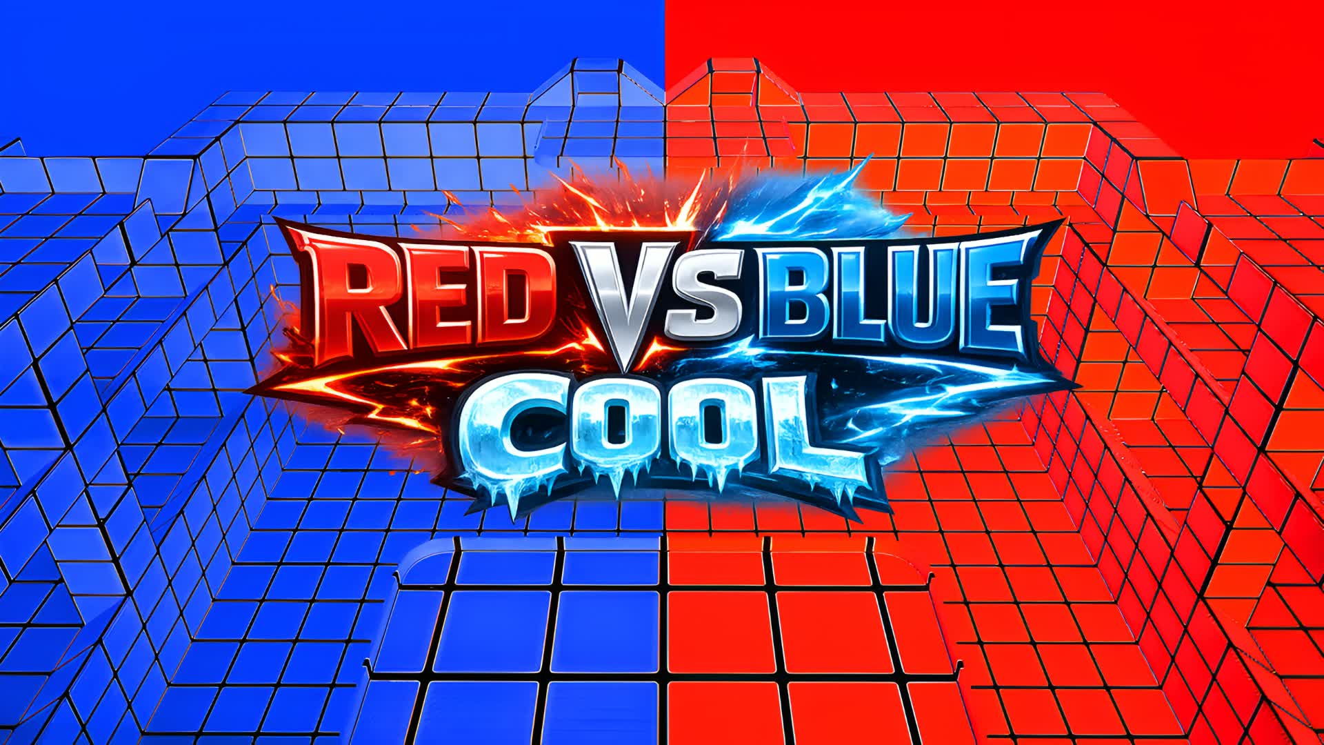 MEGA COOL RED VS BLUE🔴🔵 TYPICAL BHE