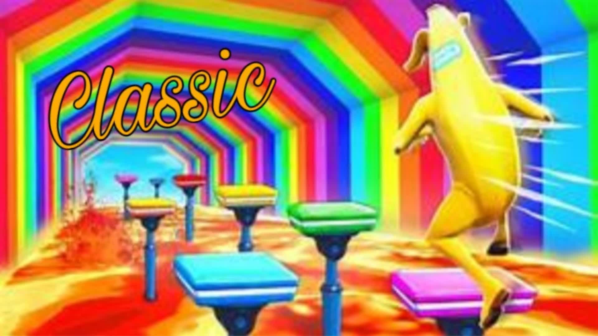 70 level color parkour CLASSIC