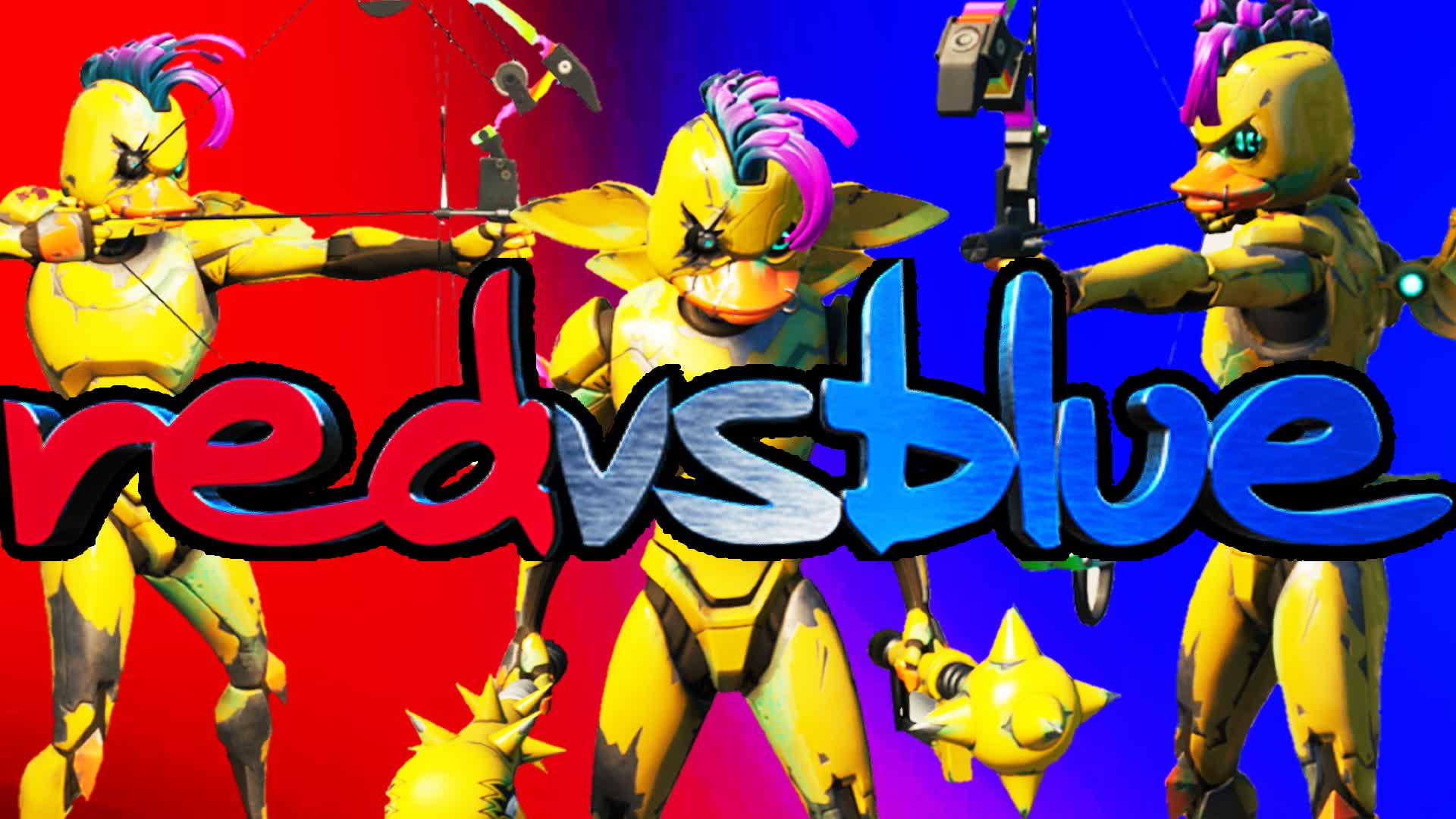 UNC المعركة RED VS BLUE 🔴🔵