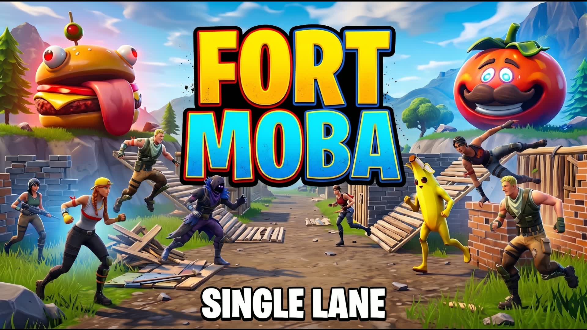 Fort MOBA - Single Lane
