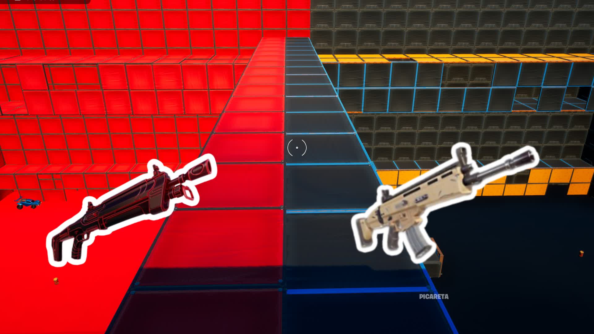 LOUCO VERMELHO VERSUS PRETO