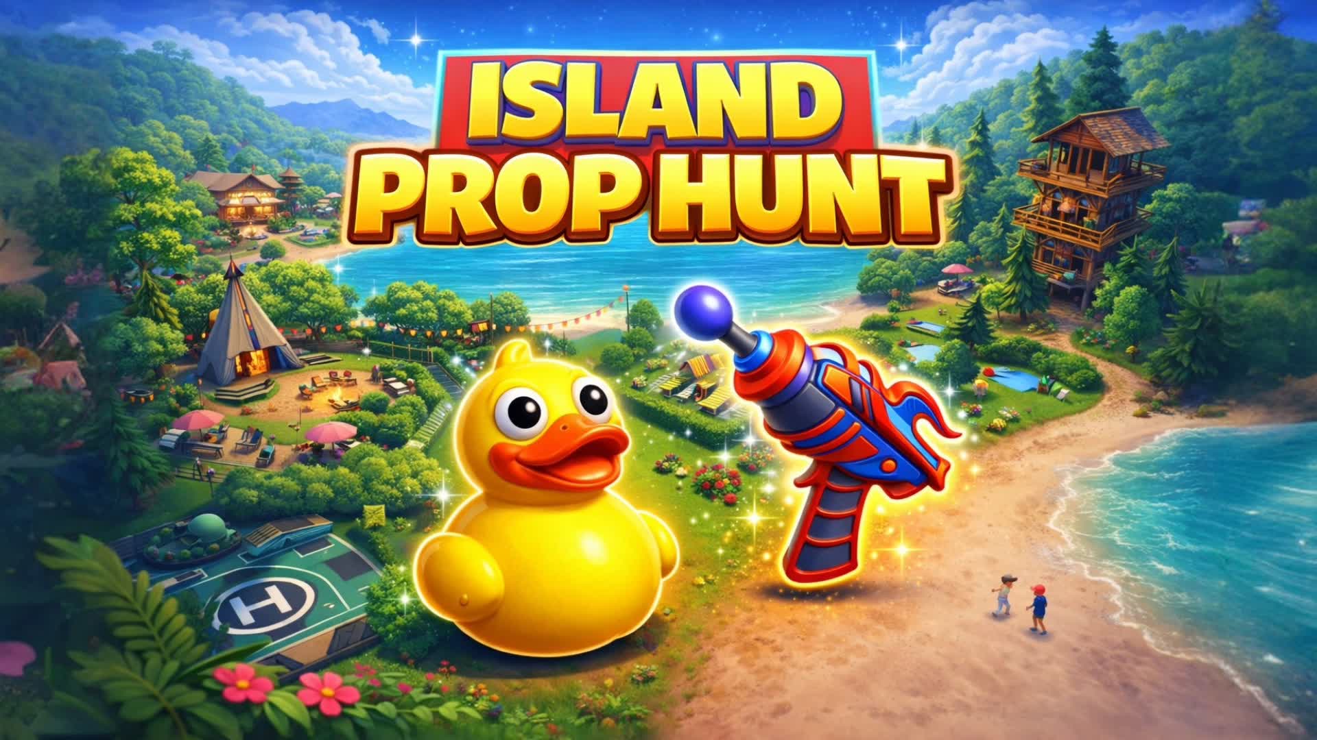 🏝️ Island Prop Hunt 🏝️(XendieMan)