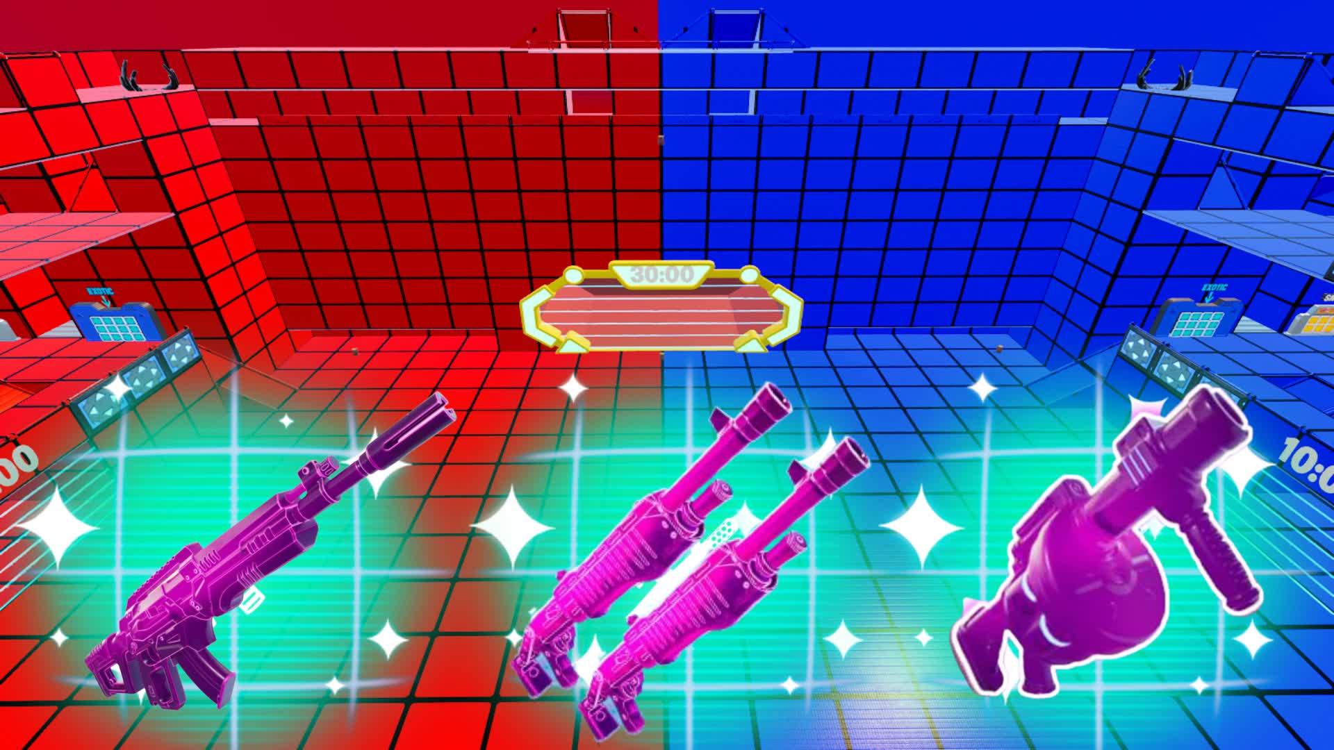 EXOTIC RED VS BLUE 🔴🔵TEAM DEATHMATCH