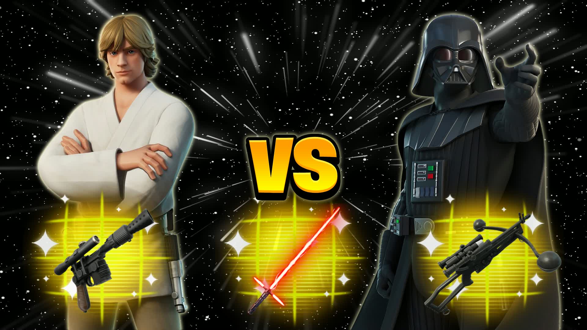 Star Wars Luke vs Vader [Red vs Blue]