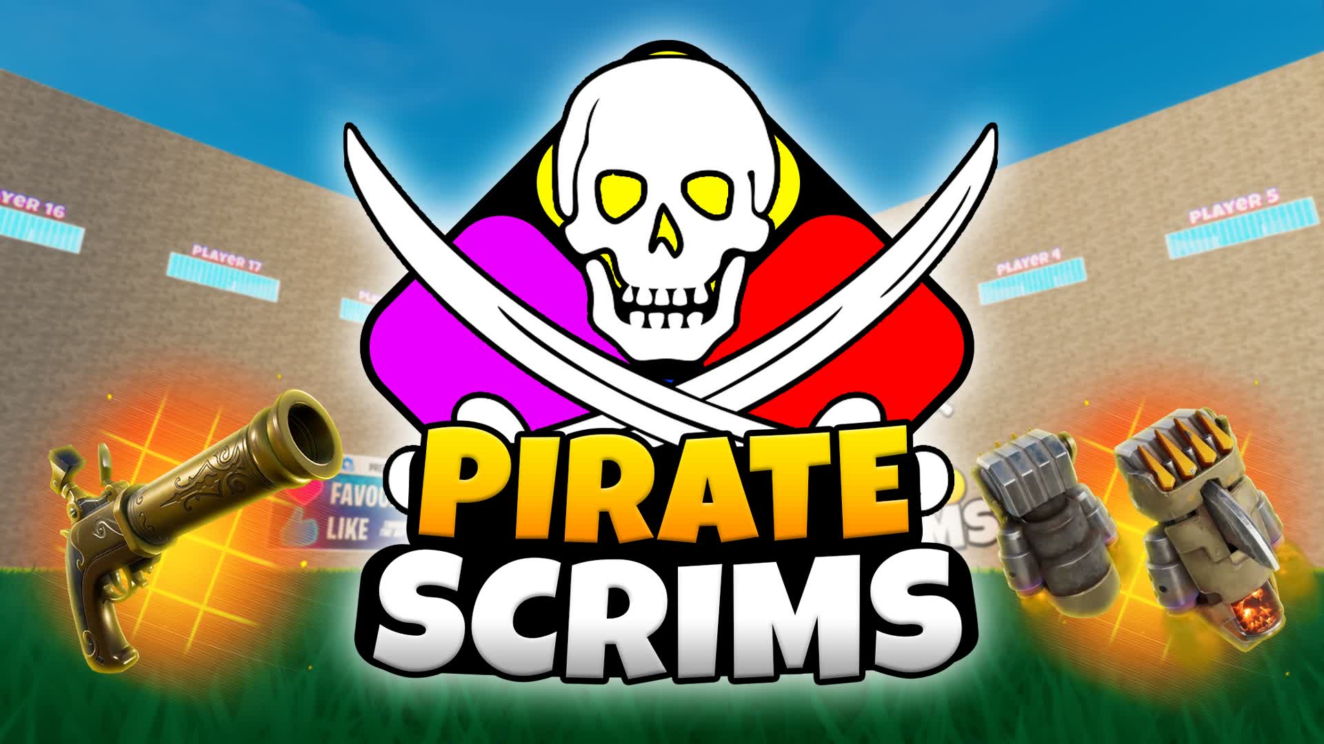 🏴‍☠️ PIRATE SCRIMS PVP - سكرمز