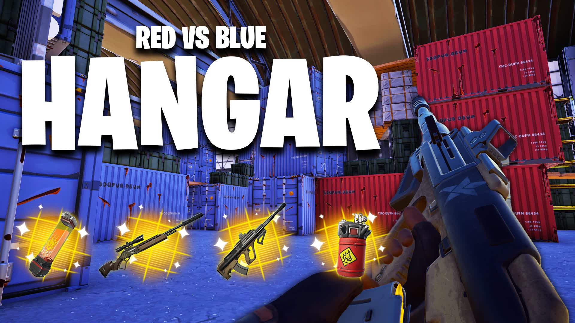 HANGAR RED VS BLUE