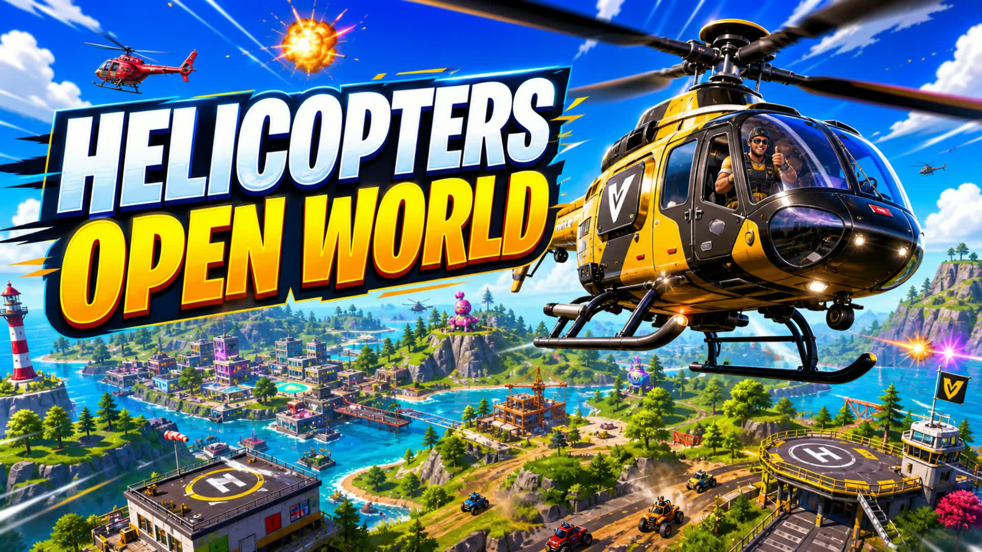 Helicopters Open World