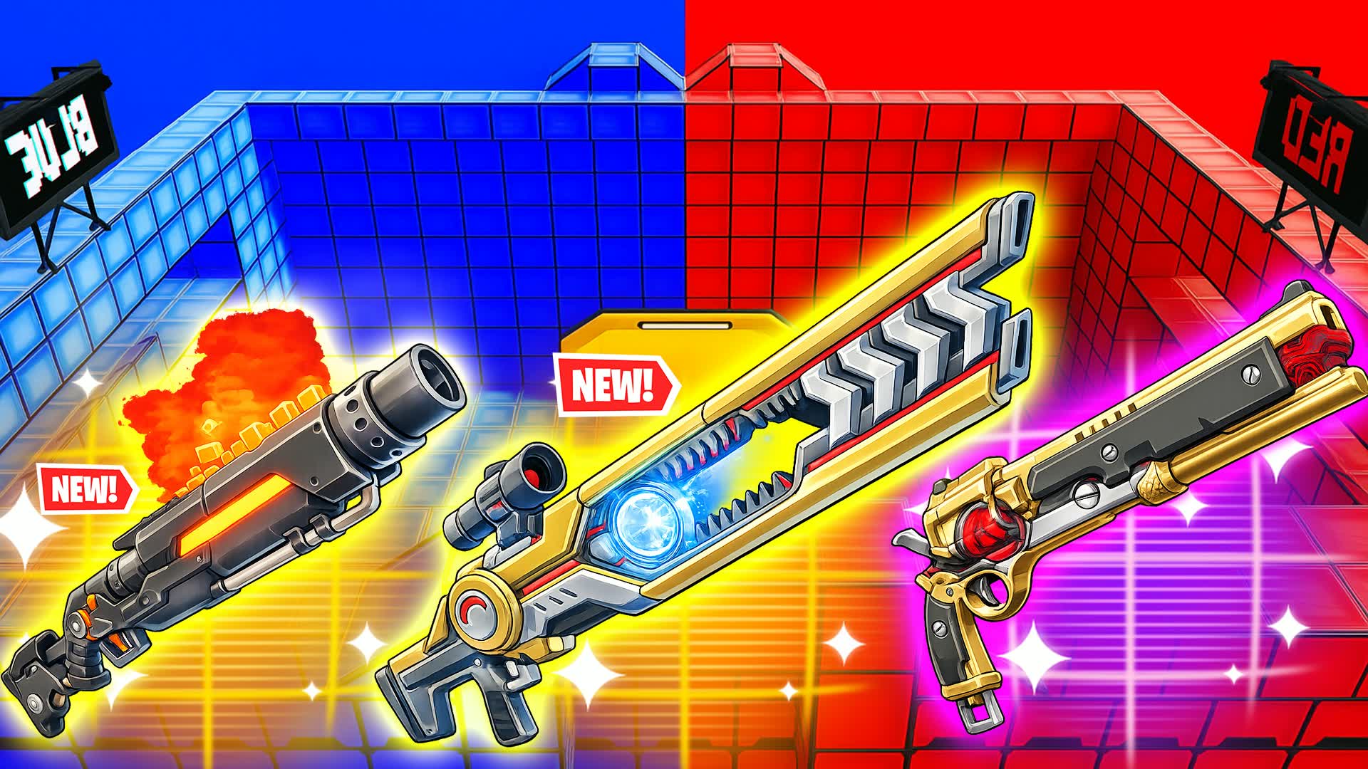 乱戦 RED VS BLUE 🔴🔵 [NEW]
