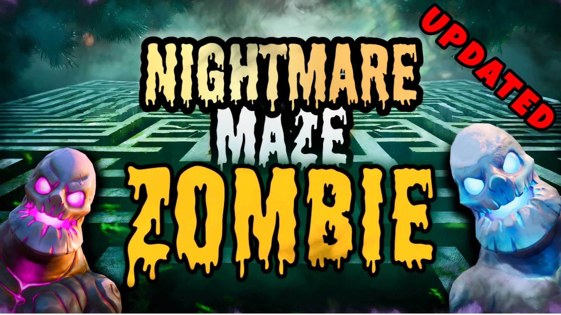NIGHTMARE MAZE ZOMBIE🧟‍♂️