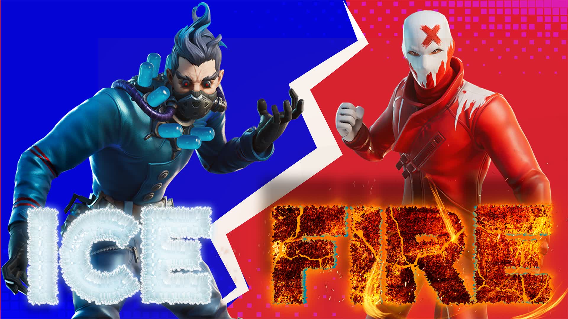 🔥 FIRE VS ICE ❄️ TEAM DEATHMATCH