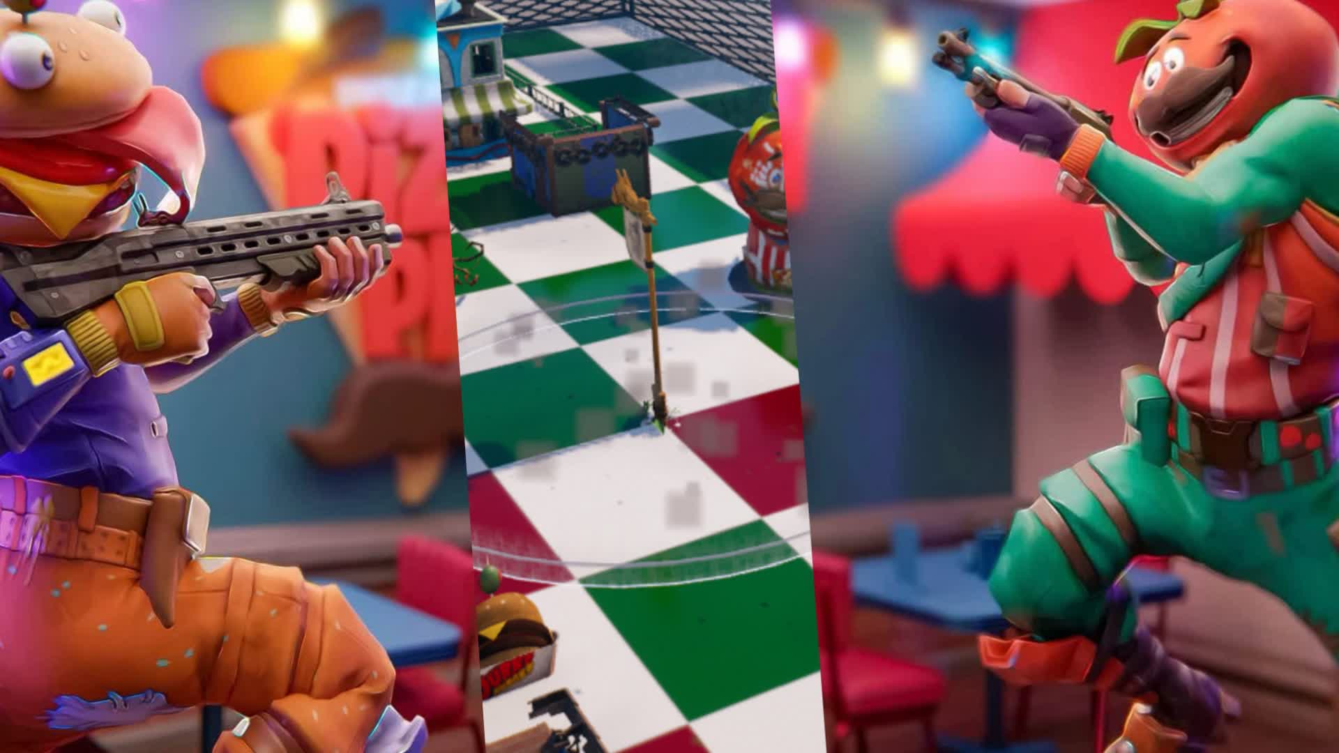 Capture the FLAG🏳️PIZZA VS BURGER