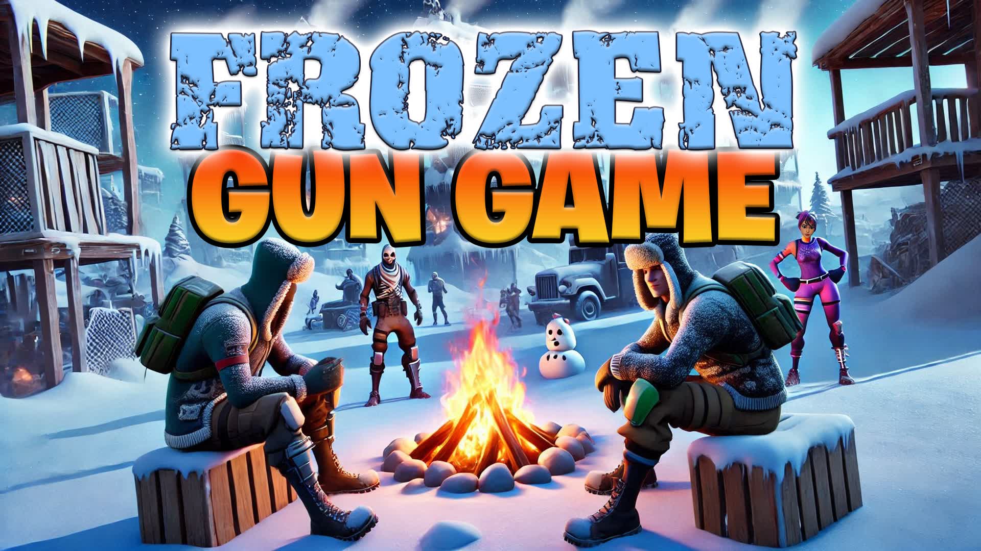 ❄️ WINTER FROZEN GUN GAME PVP FFA 🎯 AIM