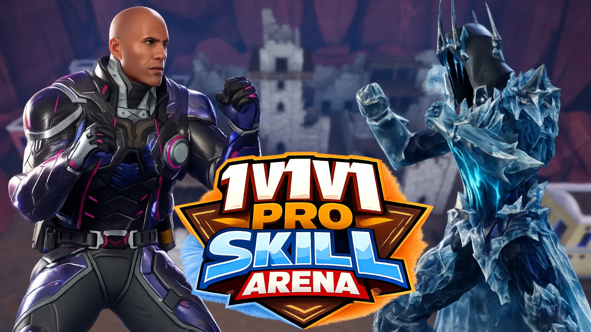 1v1v1 Arena - Foundation vs Ice King