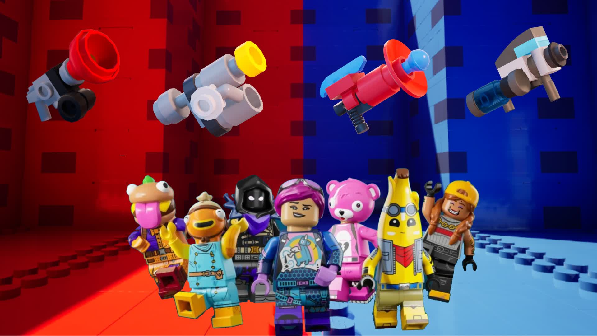 BLOCKY RED VS BLUE🧱