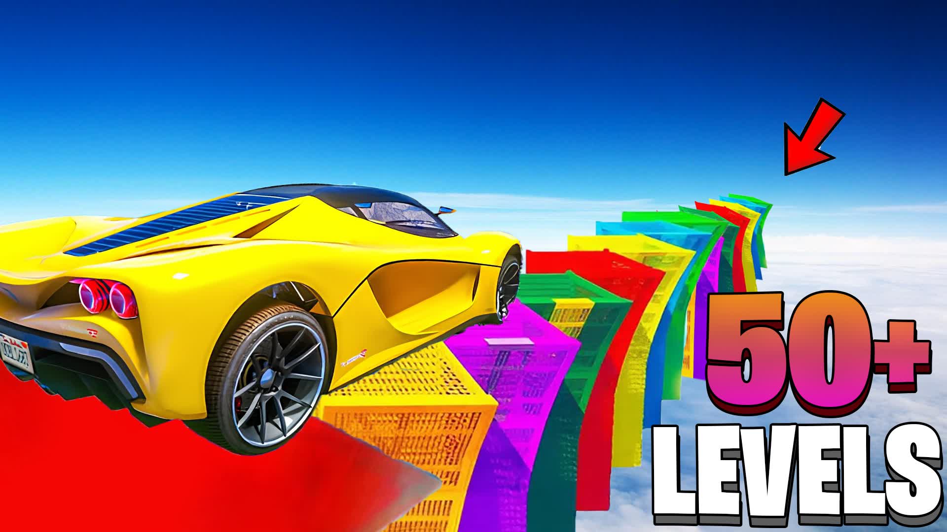 🌈TURBO CAR PARCOUR