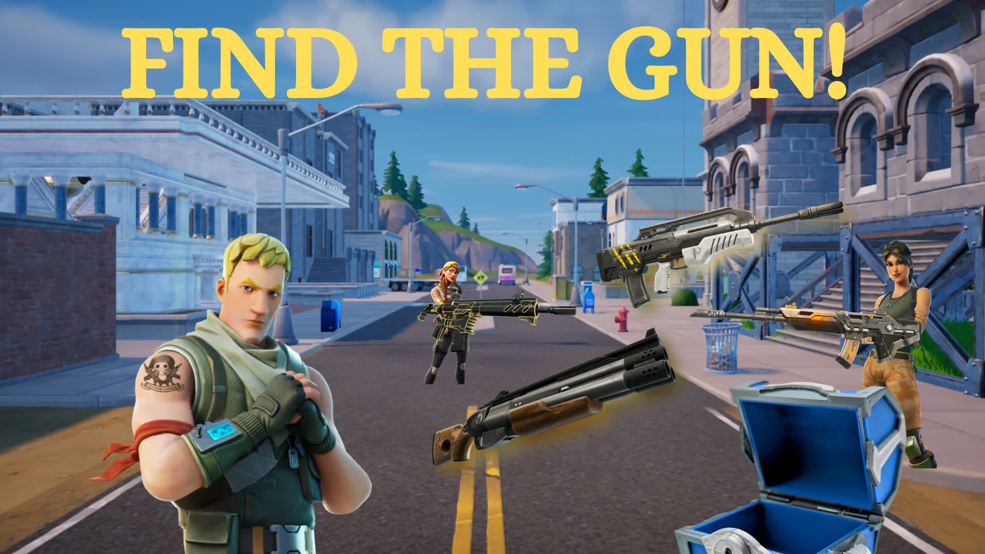 Find the Gun!