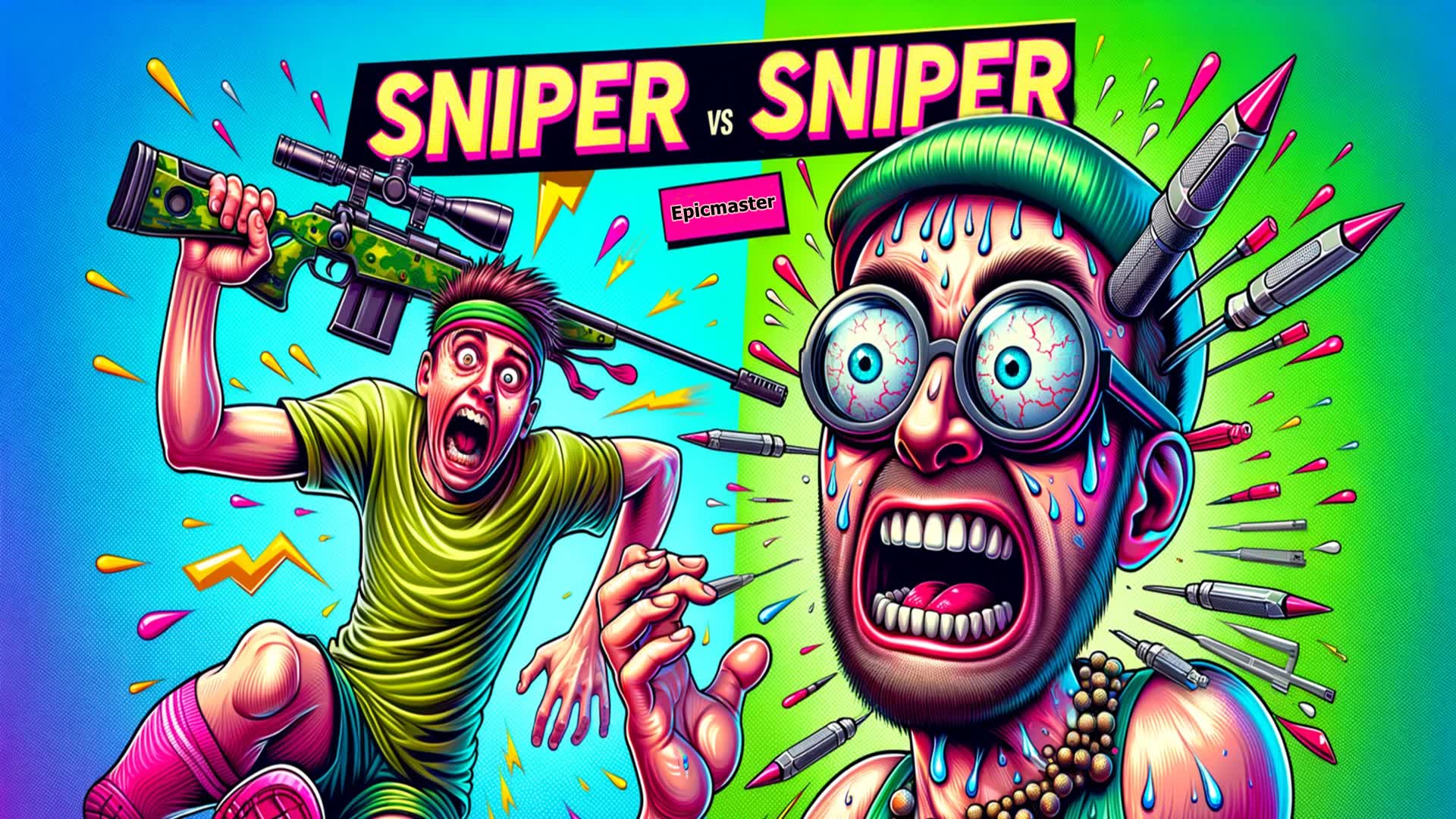 Sniper Vs Sniper 🔵🔴