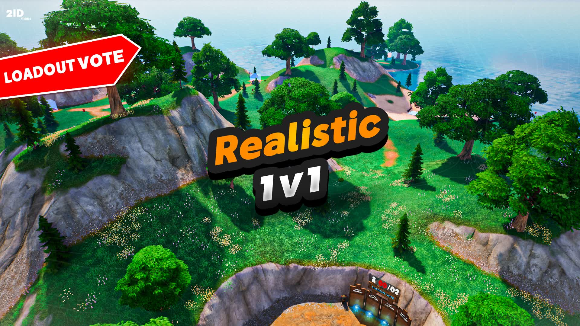 Realistic 1v1 | 2idmaps