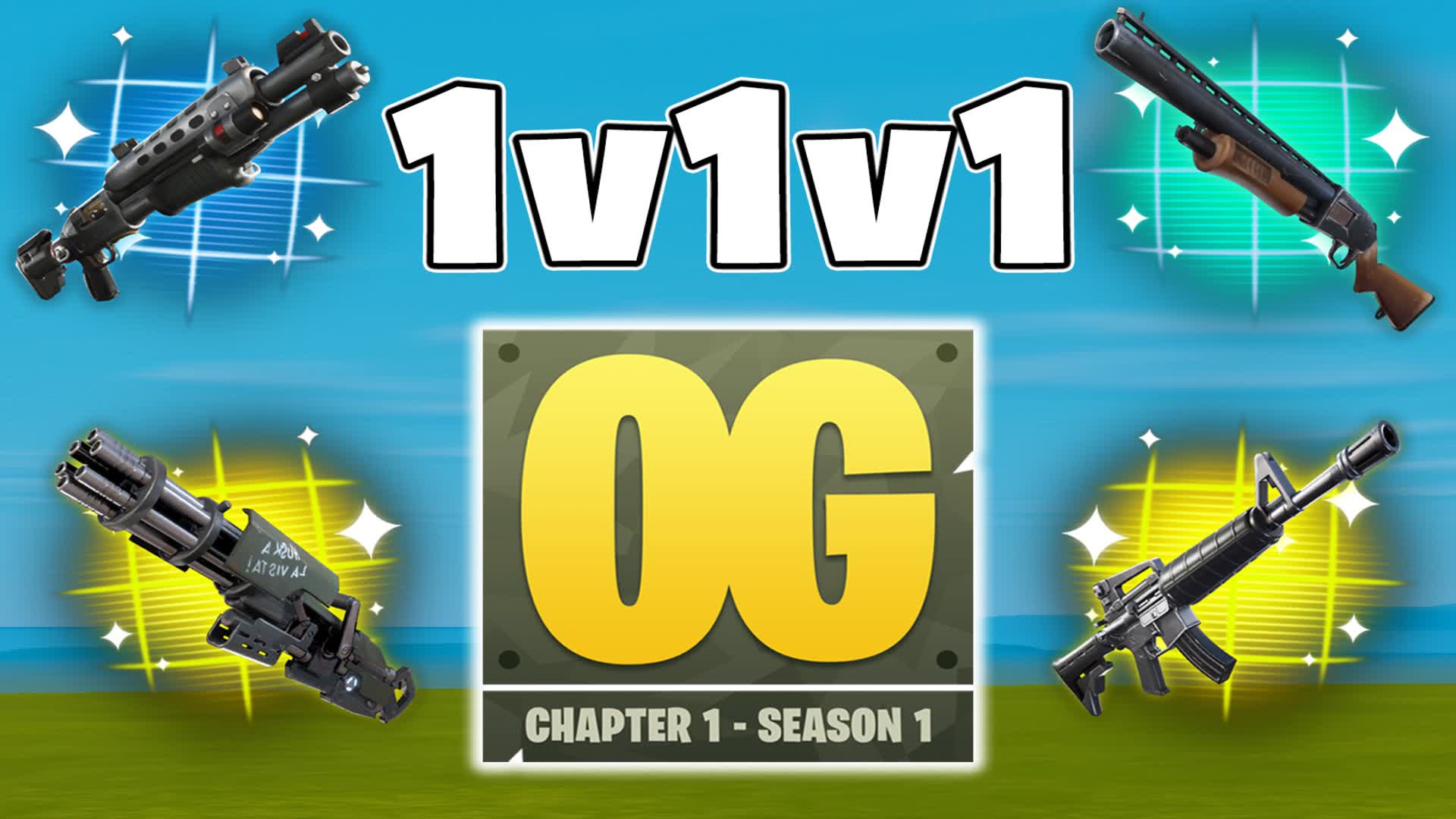 1vs1vs1 OG Weapons - Realistics FFA OGG