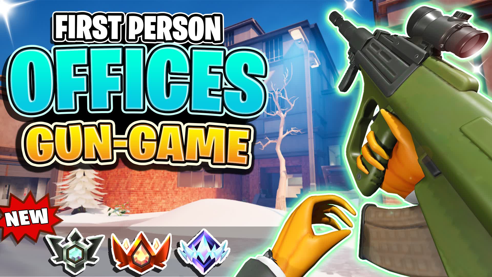 🔫FIRST PERSON GUN GAME - OFFICES