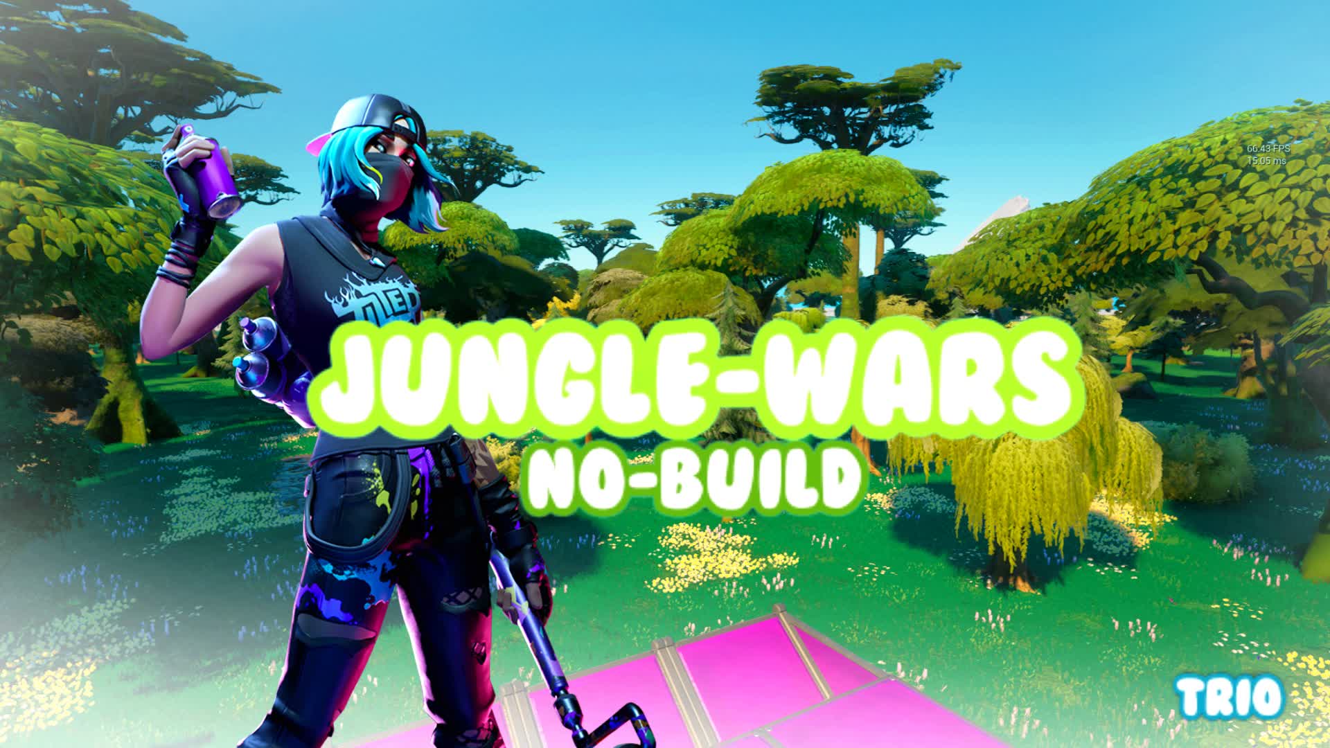 Jungle Wars No-Build 🌳