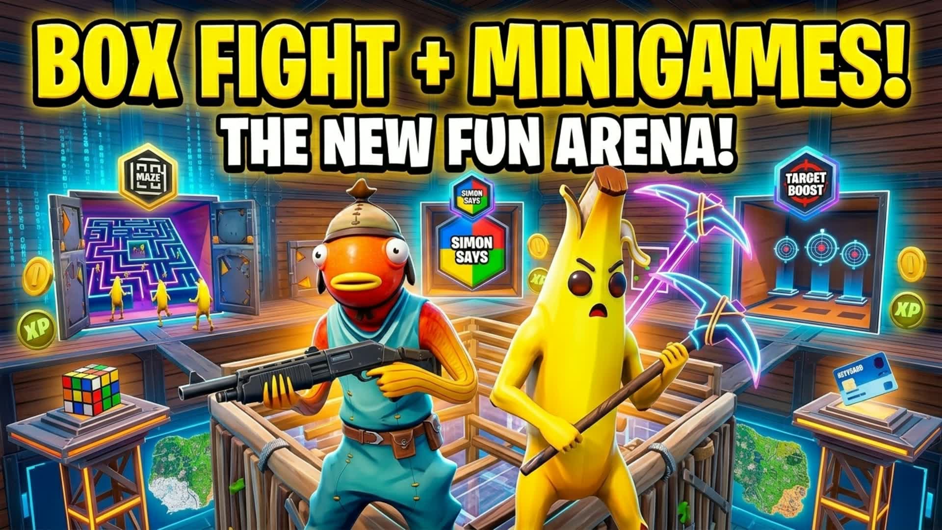 MINIGAME BOX PVP 📦 👑