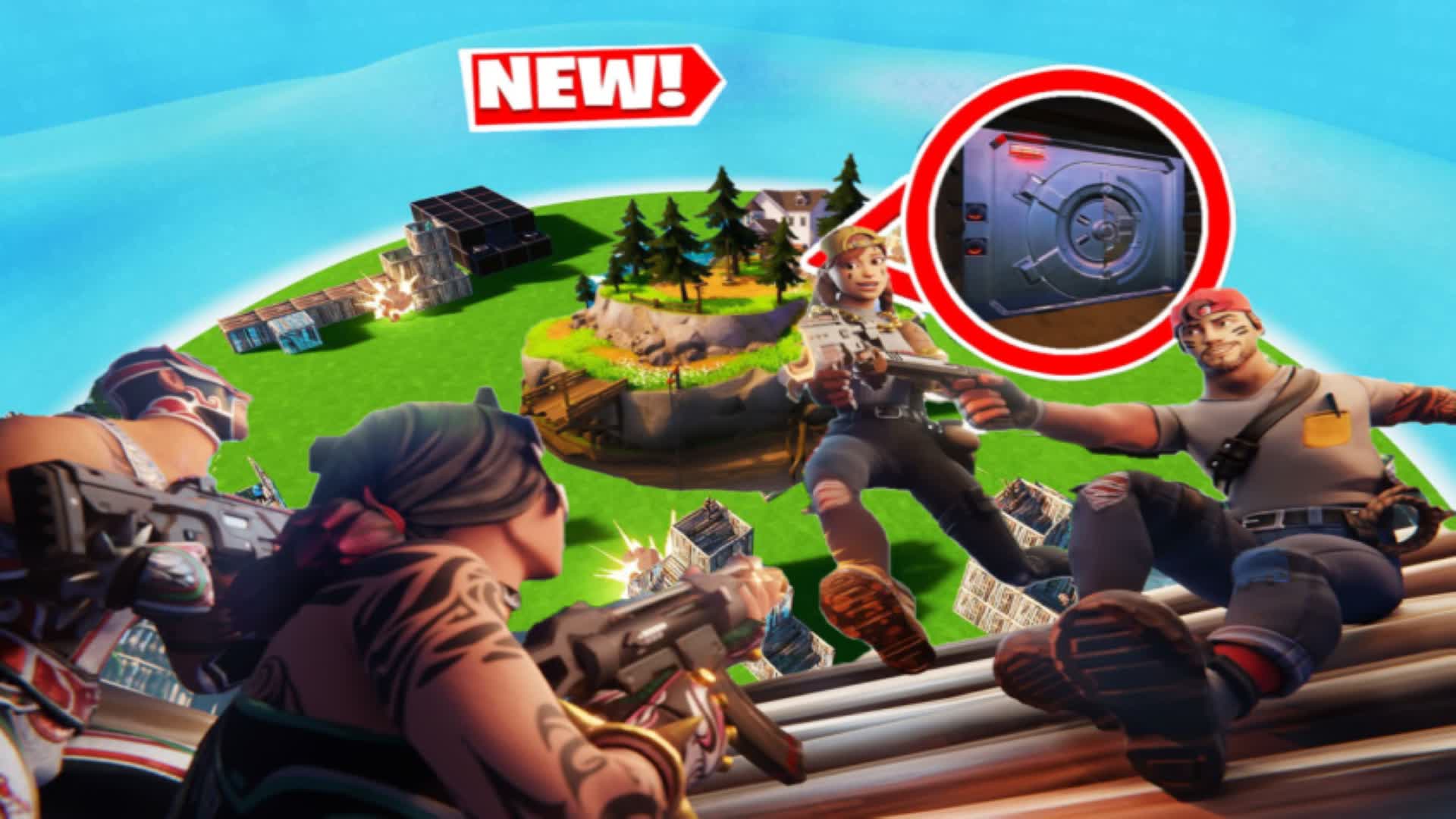 💪 OP💪 ISLAND 🏝️TEAM ZONE WARS 🌀
