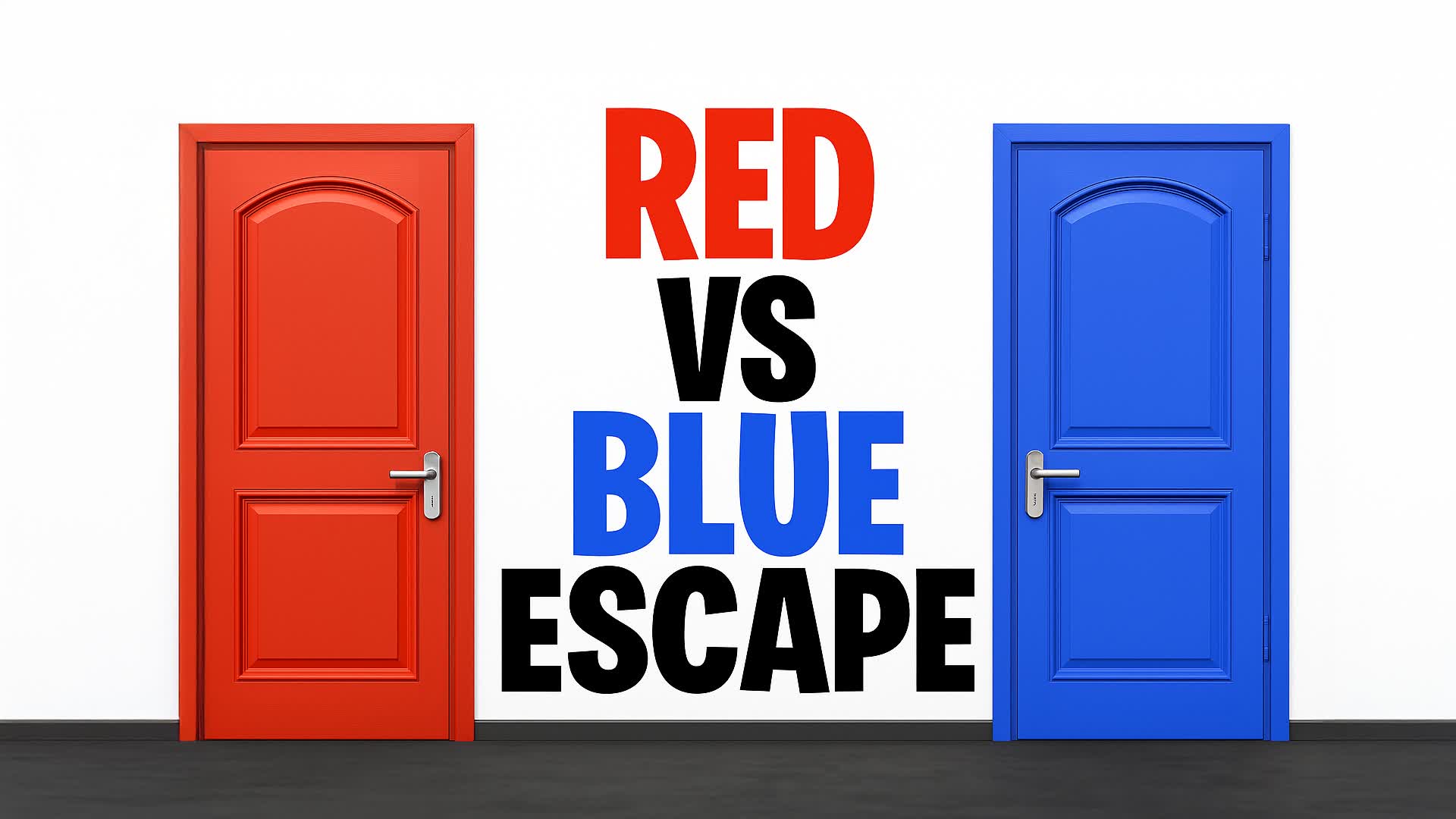 RED VS BLUE ESCAPE ROOM 🔴🔵