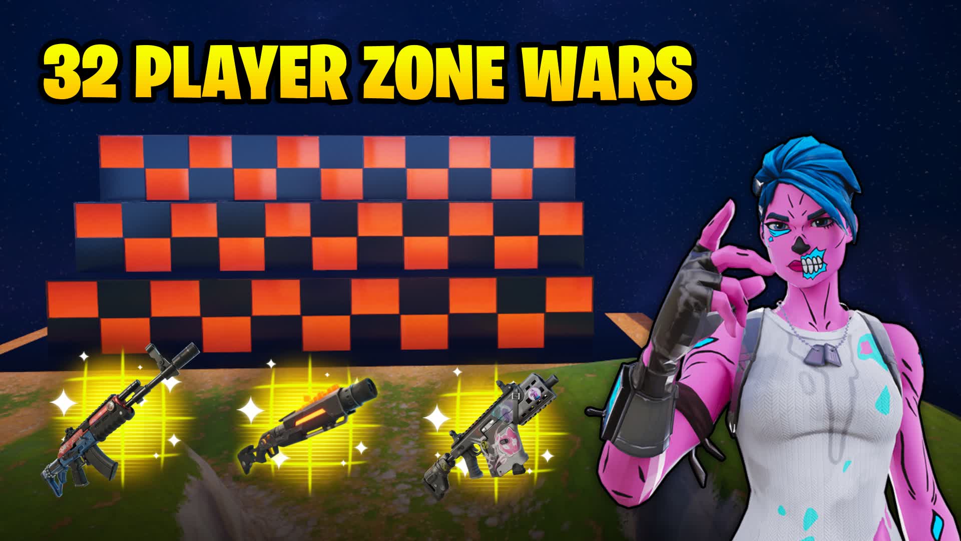 🎯 CLUTCH 32 PLAYER ZONE WARS 🌀