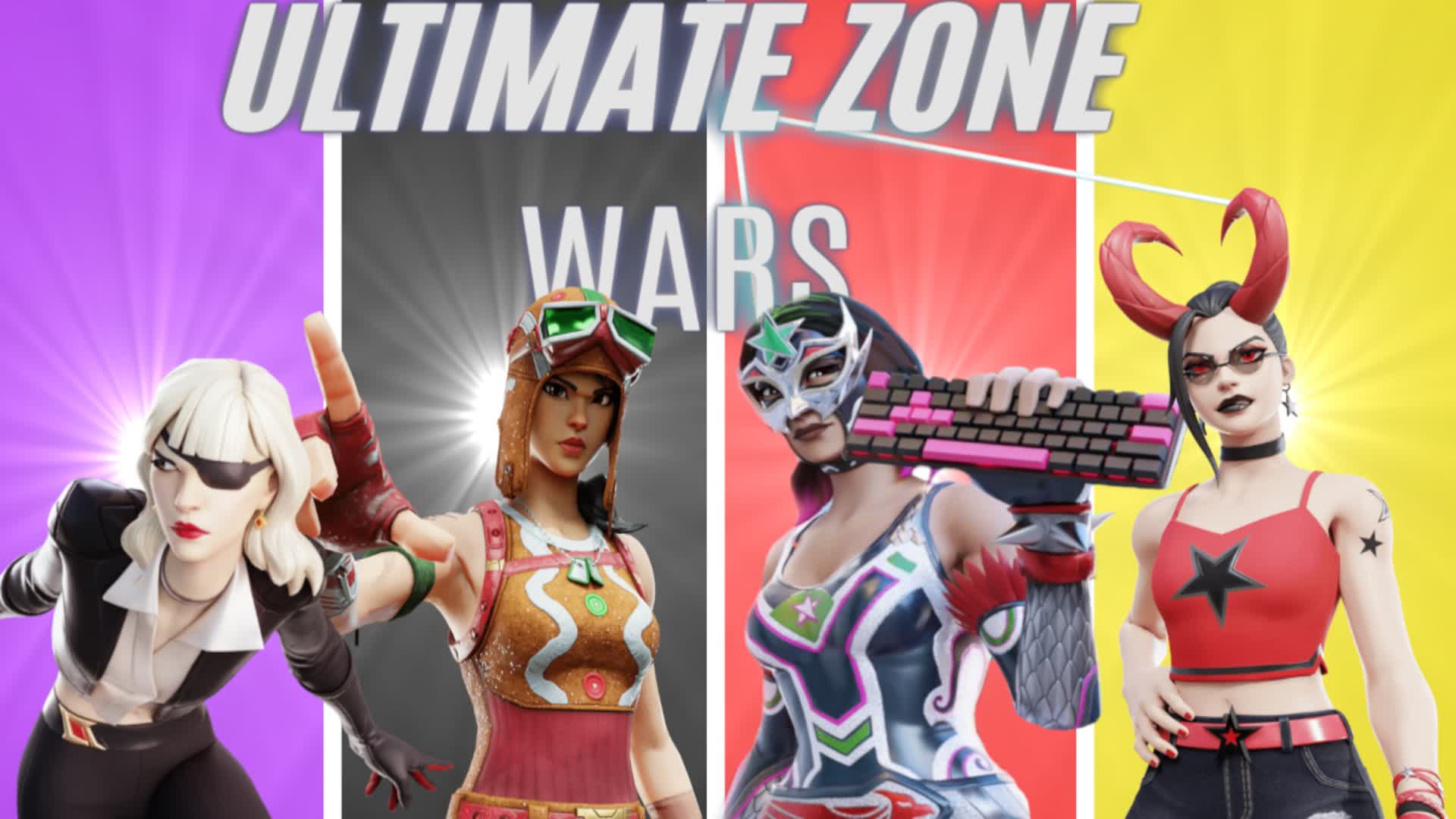 ULTIMATE Zone wars all weapons