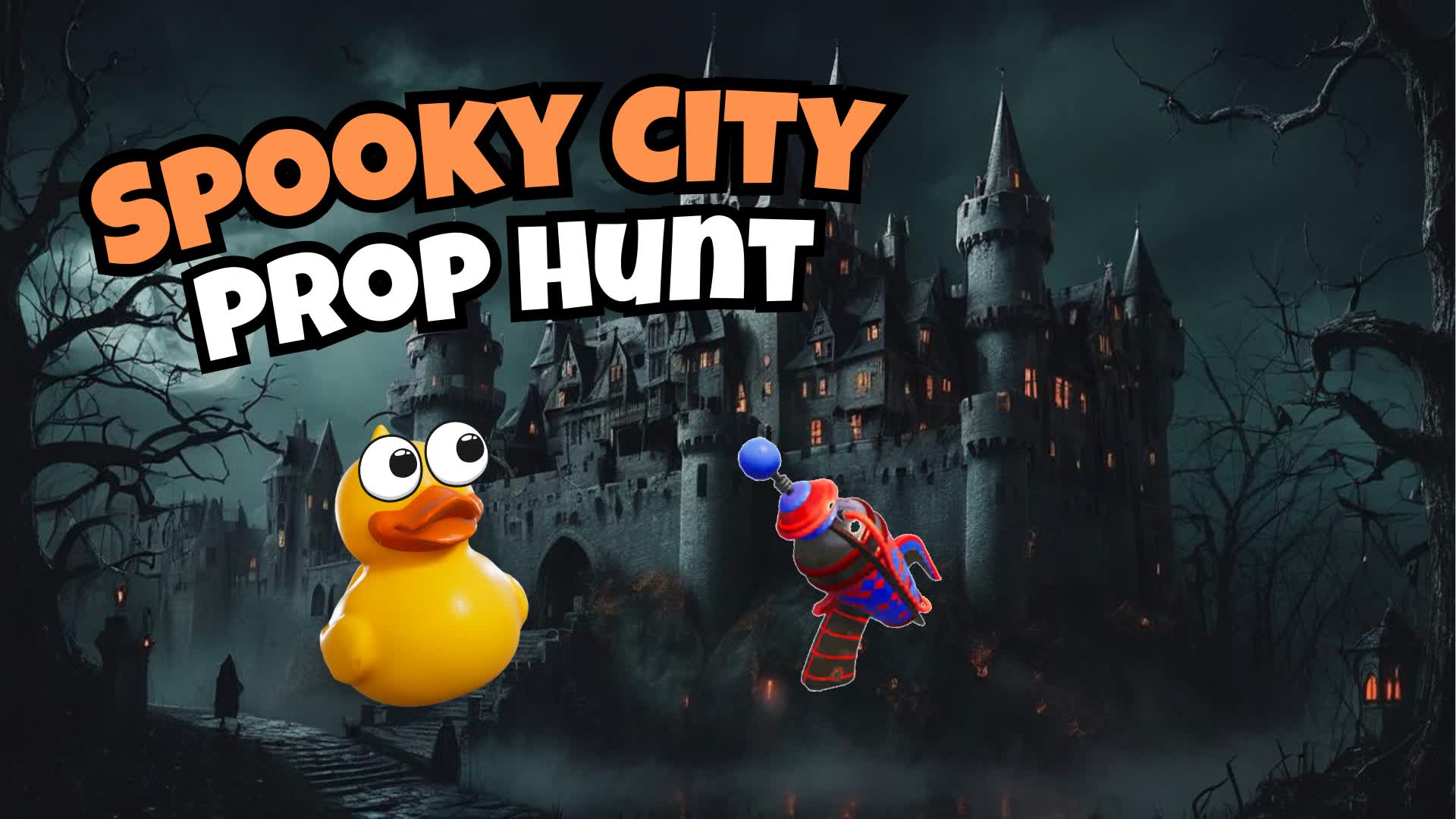 Spooky City Prop Hunt ⭐