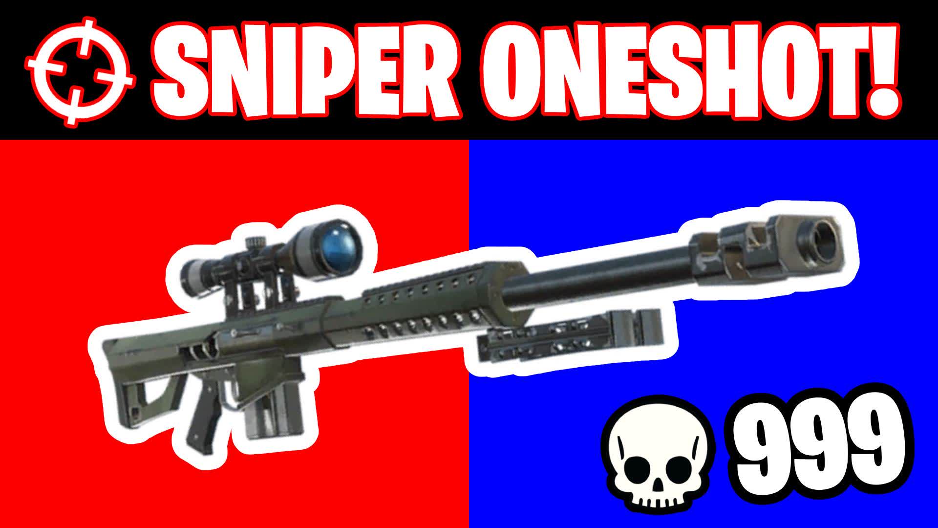 Only Snipers 🔫 Red vs Blue 🎯 One Shot
