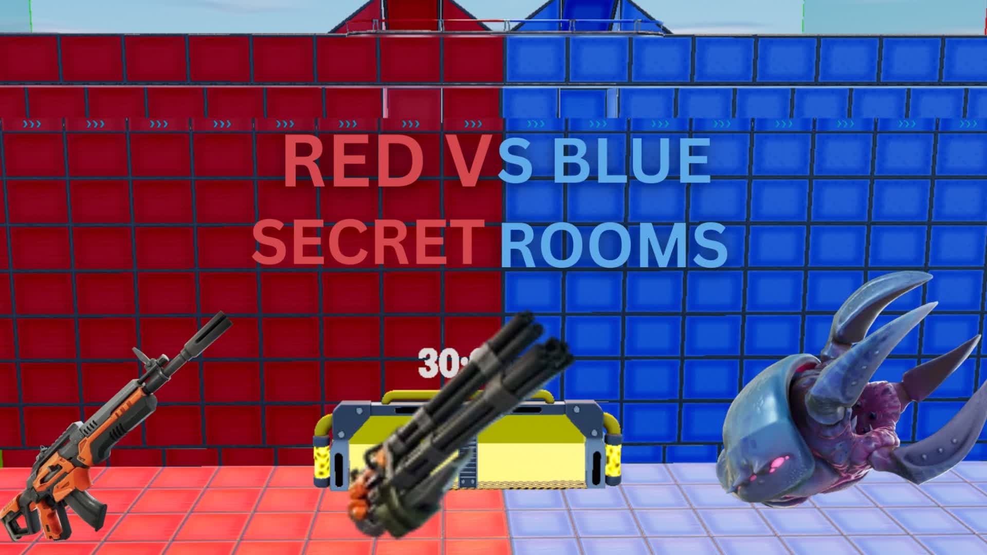 Red Vs Blue Secret Rooms