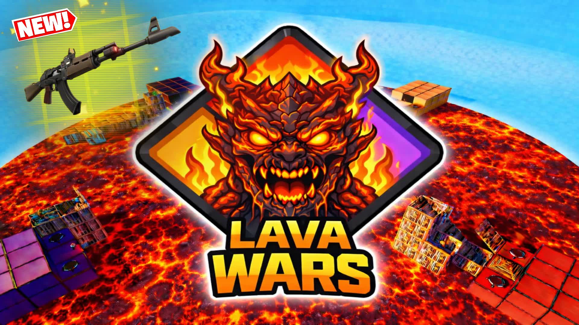 😈🔥 LAVA WARS – FLOOR IS LAVA CHAOS!