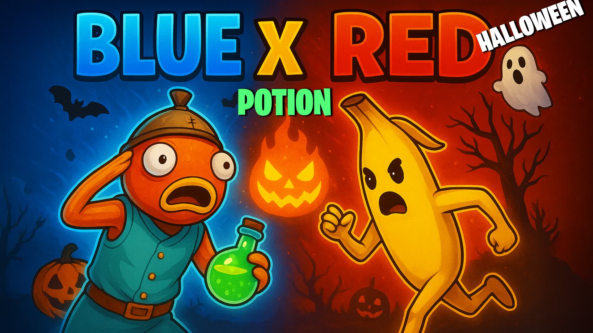 GET THE POTION - RED X BLUE