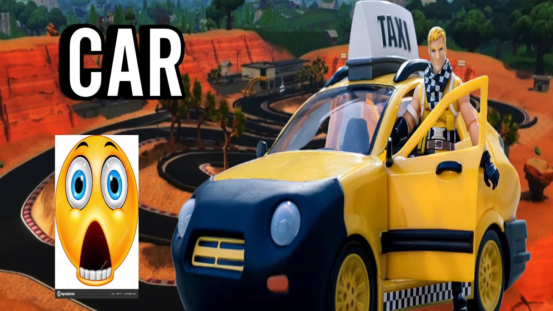 🚗 WACKY CAR RACE 😱