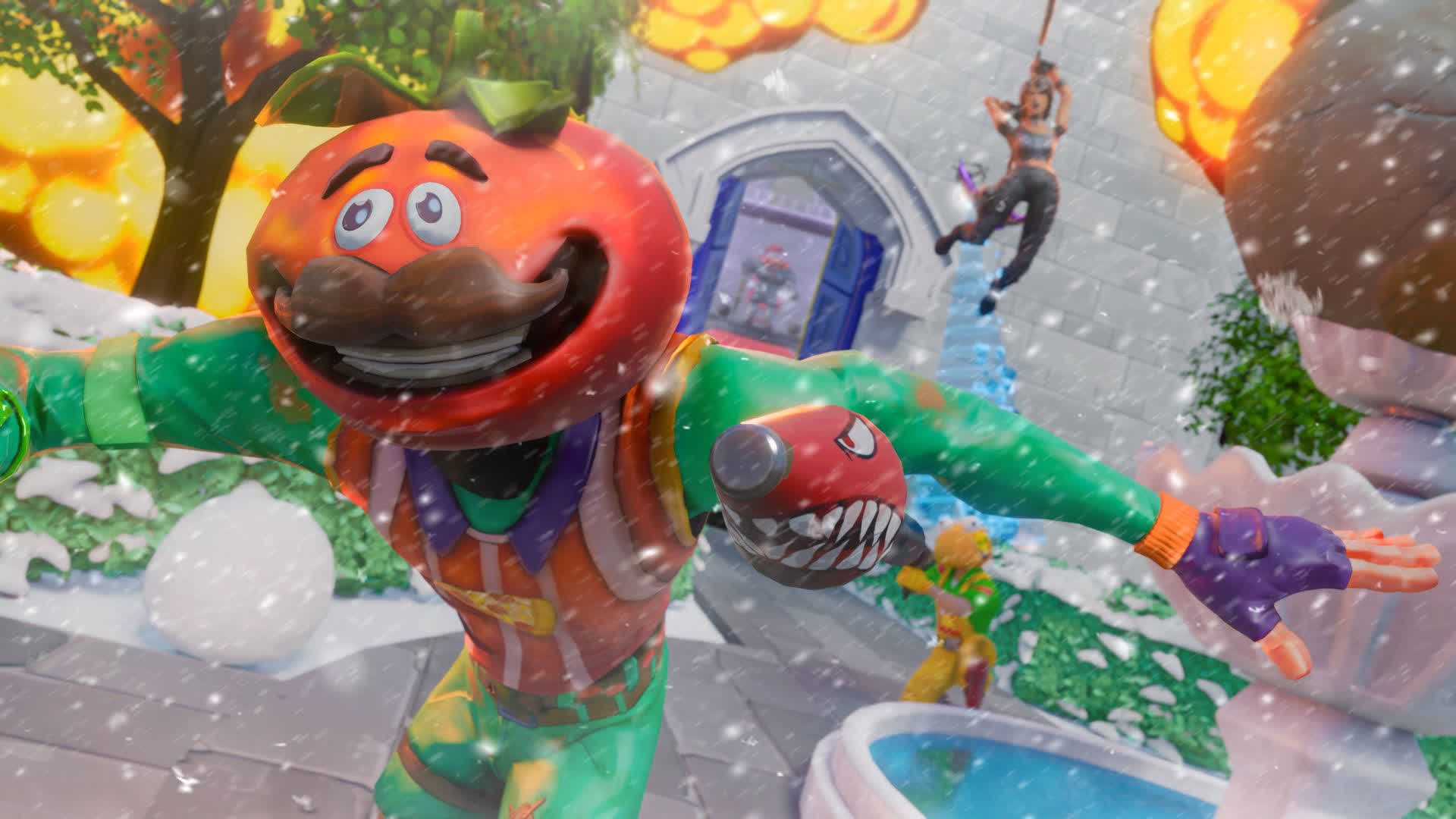 ❄️ FIRST PERSON Gun Game ☃️