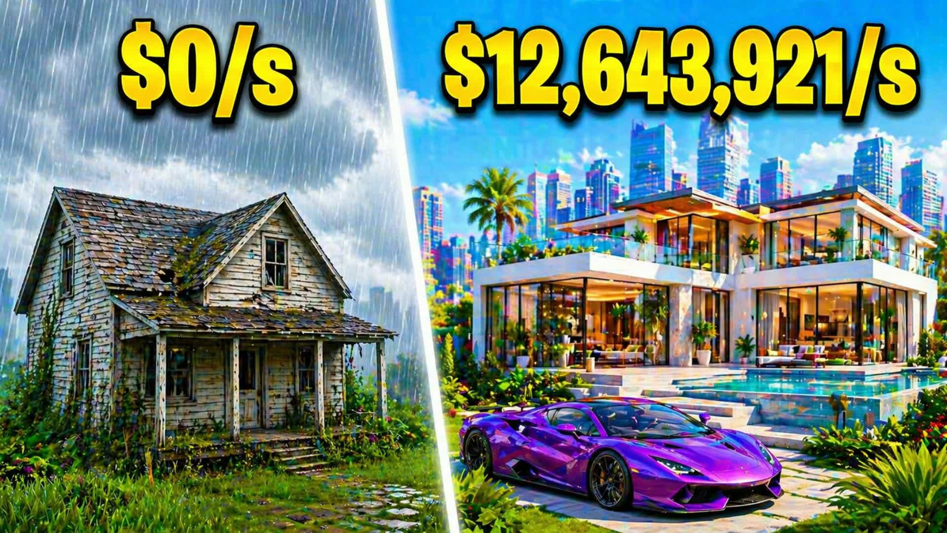 BUILD A BIG MANSION