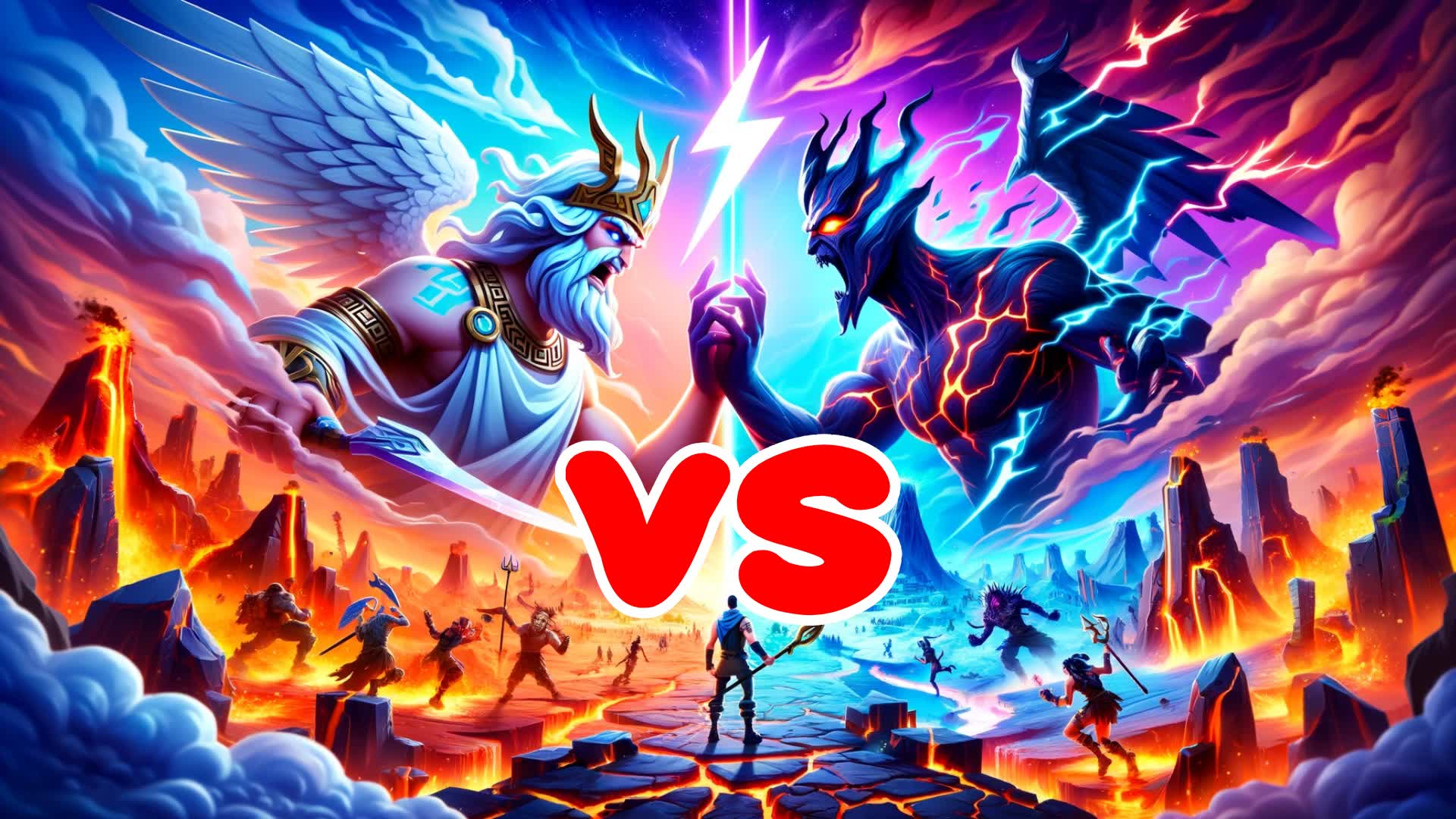 ⚡ZEUS VS HADES🔥