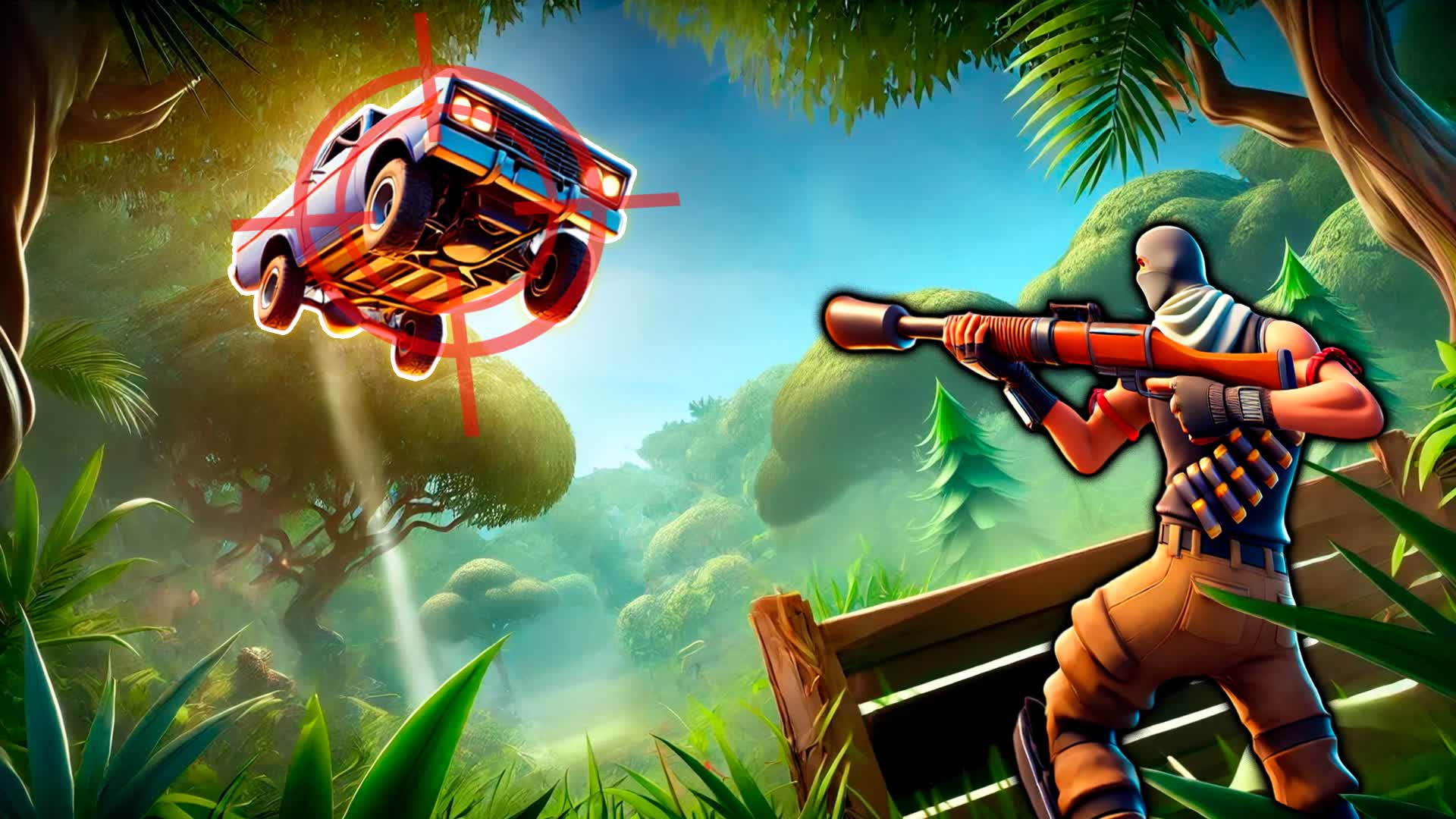 🌴JUNGLE ROCKETS VS CARS