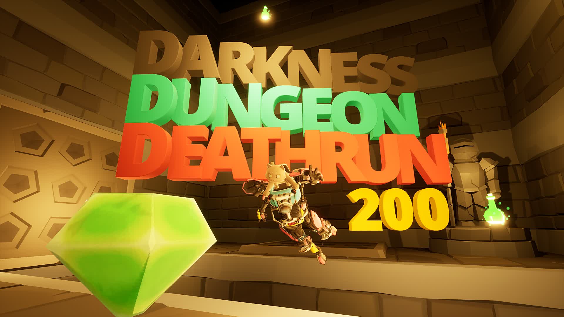 Darkness Dungeon Deathrun : 200Levels