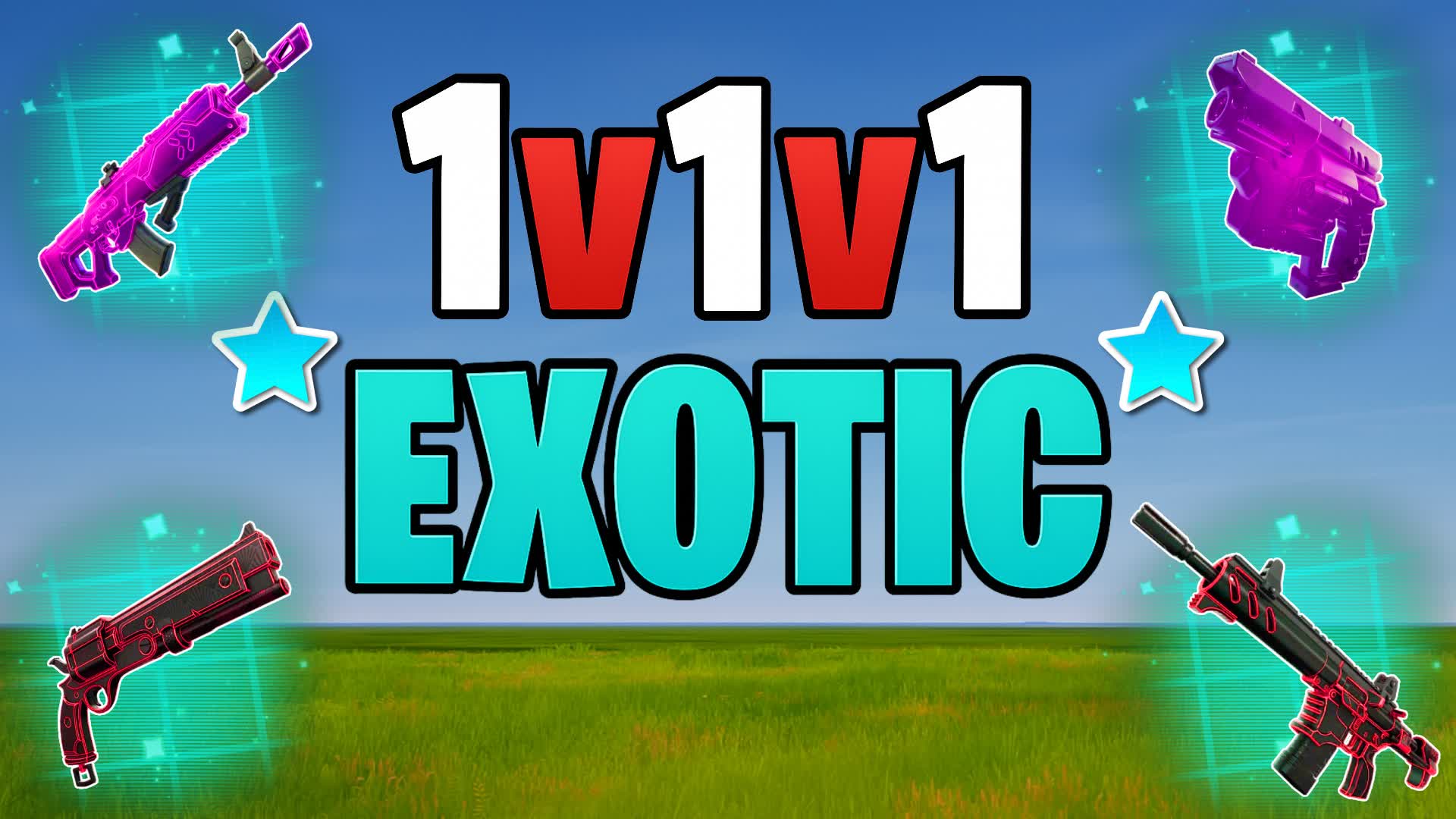 1V1V1 RELOAD EXOTIC 1V1 FFA GUN PRACTICE