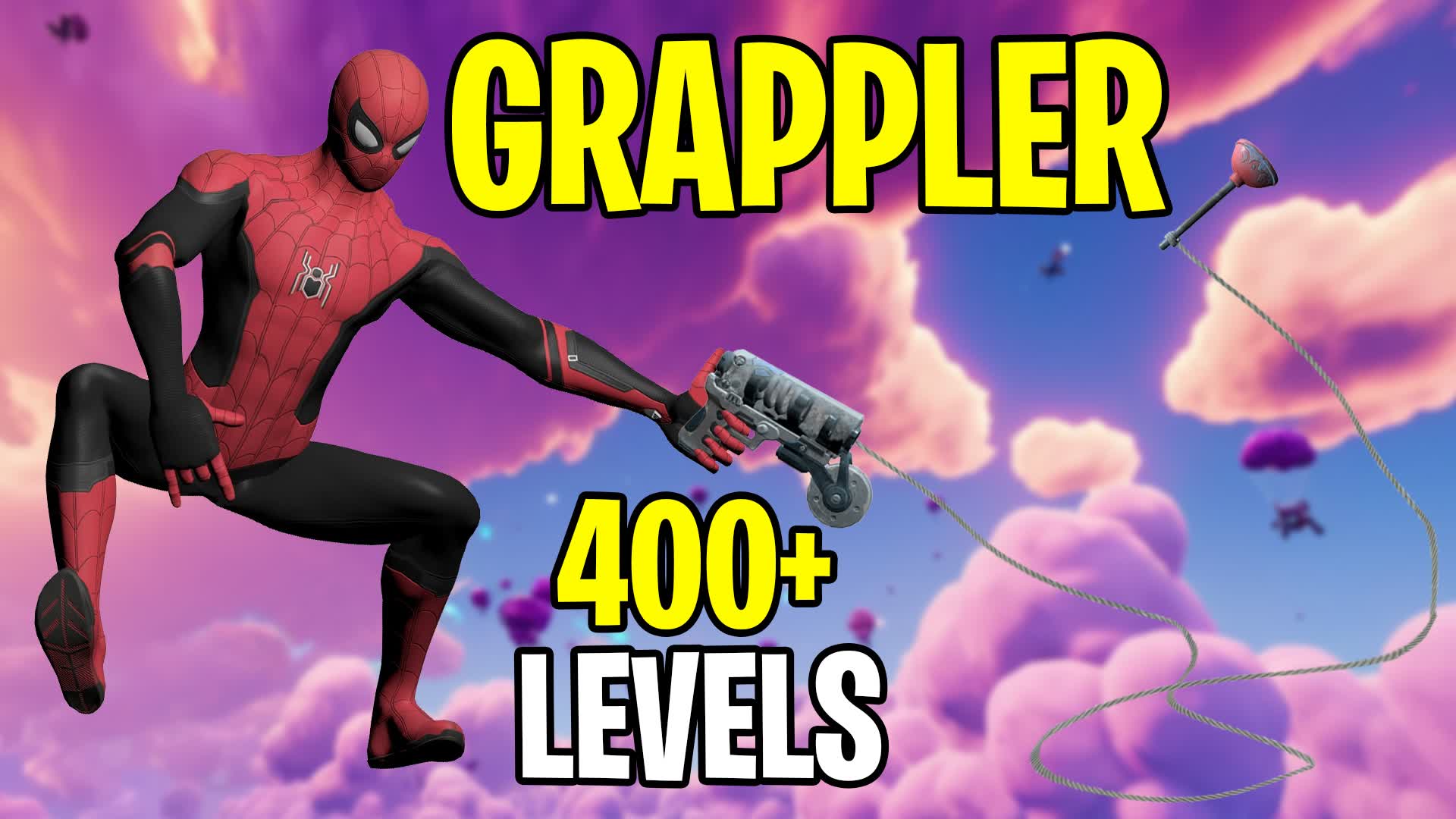 ⭐CRAZY PARKOUR GRAPPLER 400+⭐