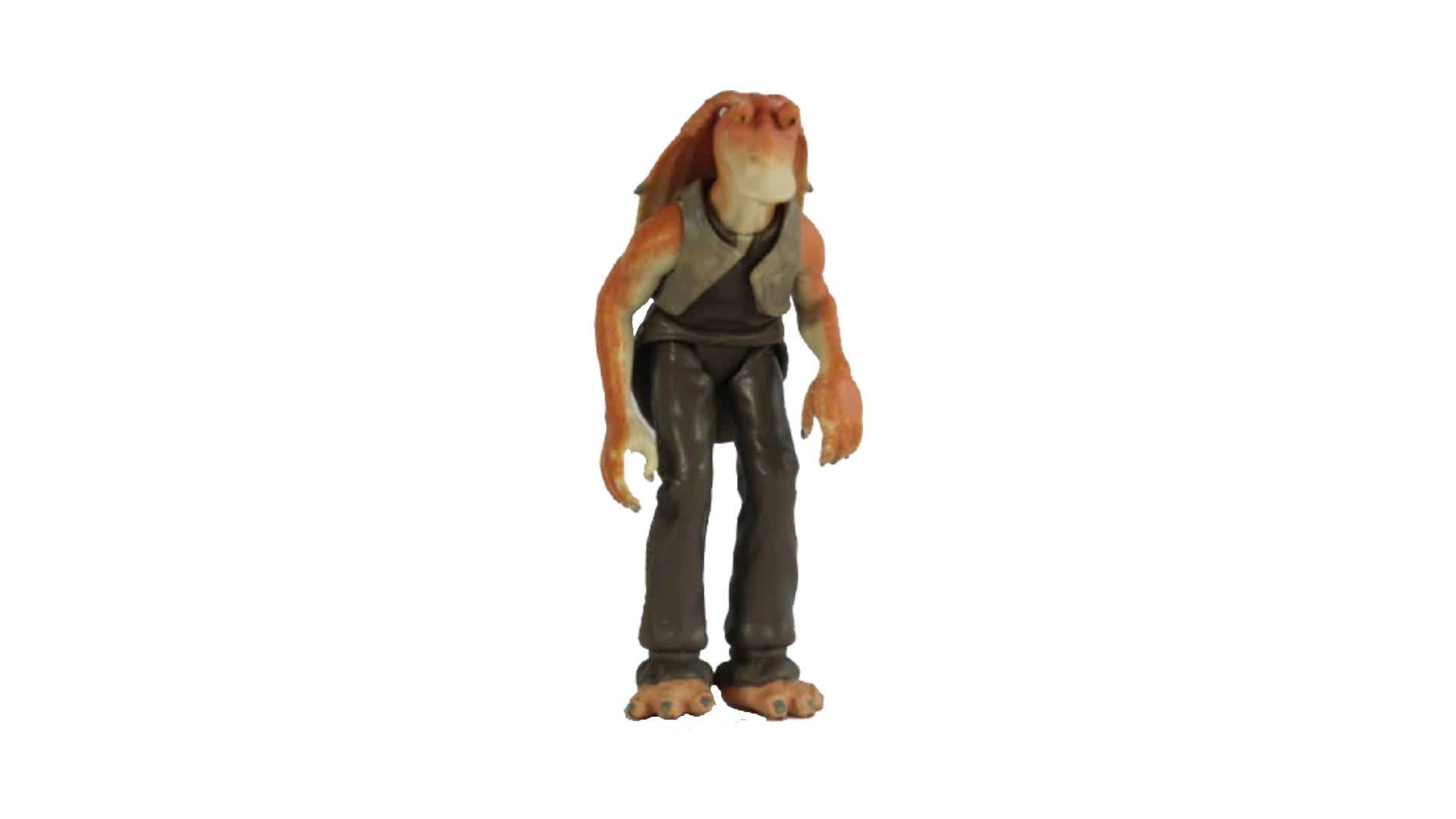 Jar Jar's skill issue island